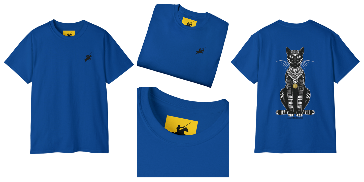 CRYPTO PHARAOH 005 - UNISEX COTTON T-SHIRT