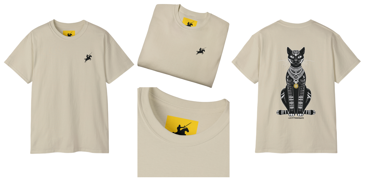 CRYPTO PHARAOH 005 - UNISEX COTTON T-SHIRT