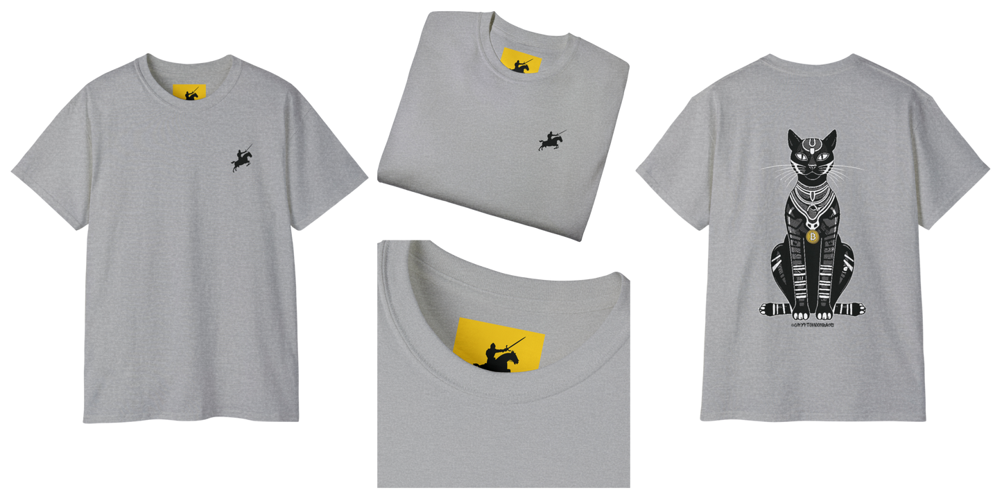 CRYPTO PHARAOH 005 - UNISEX COTTON T-SHIRT