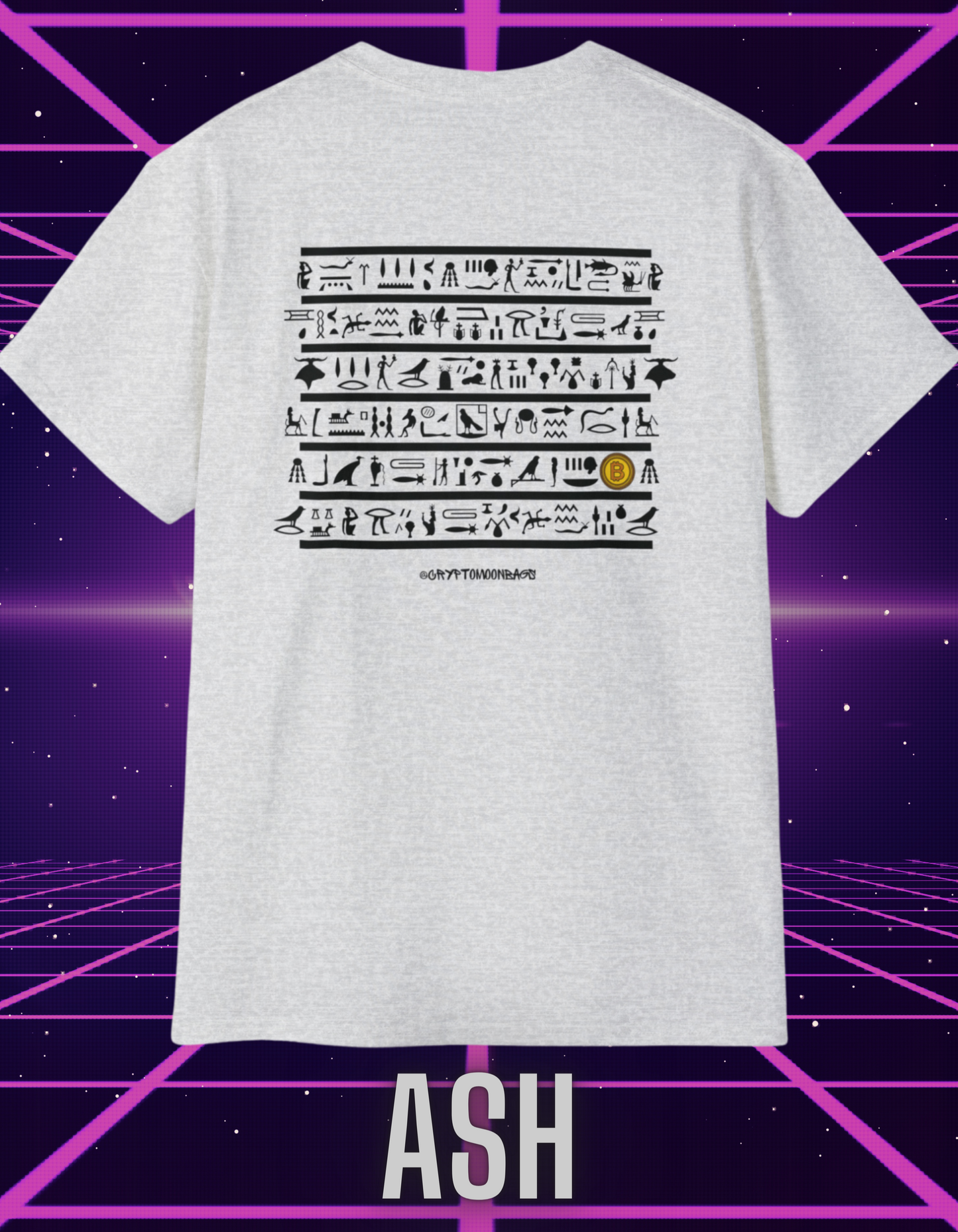CRYPTO PHARAOH 006 - UNISEX COTTON T-SHIRT