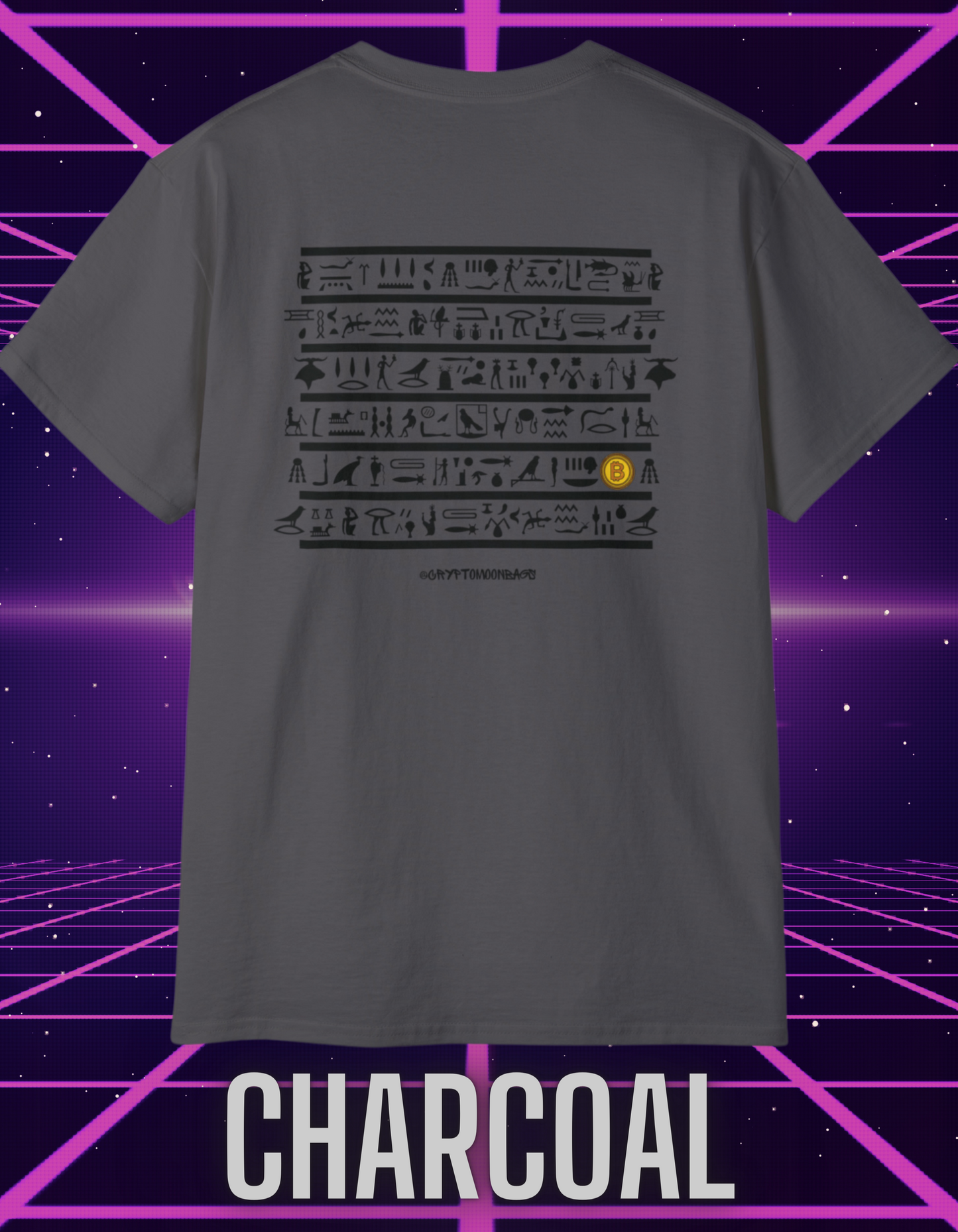 CRYPTO PHARAOH 006 - UNISEX COTTON T-SHIRT