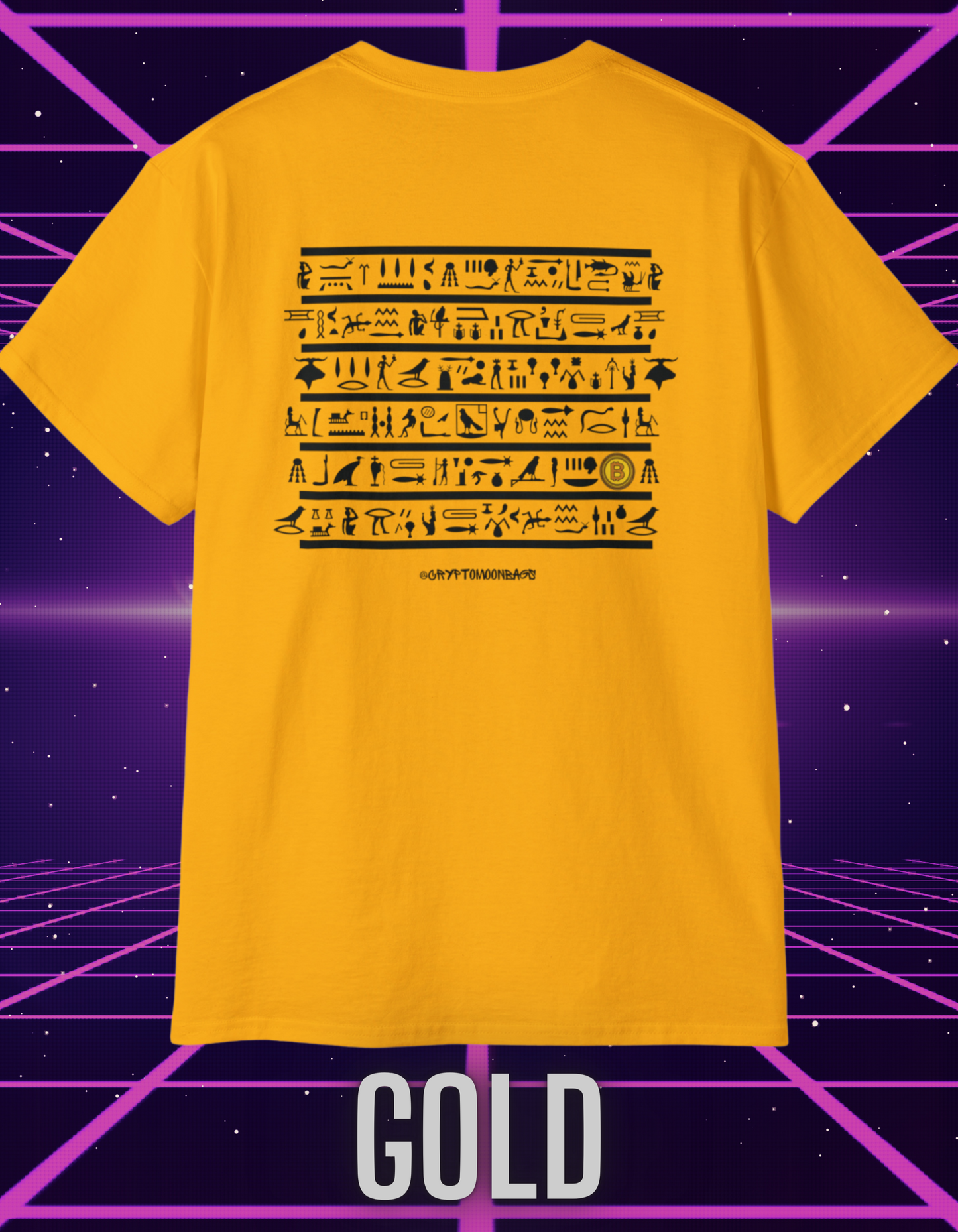 CRYPTO PHARAOH 006 - UNISEX COTTON T-SHIRT