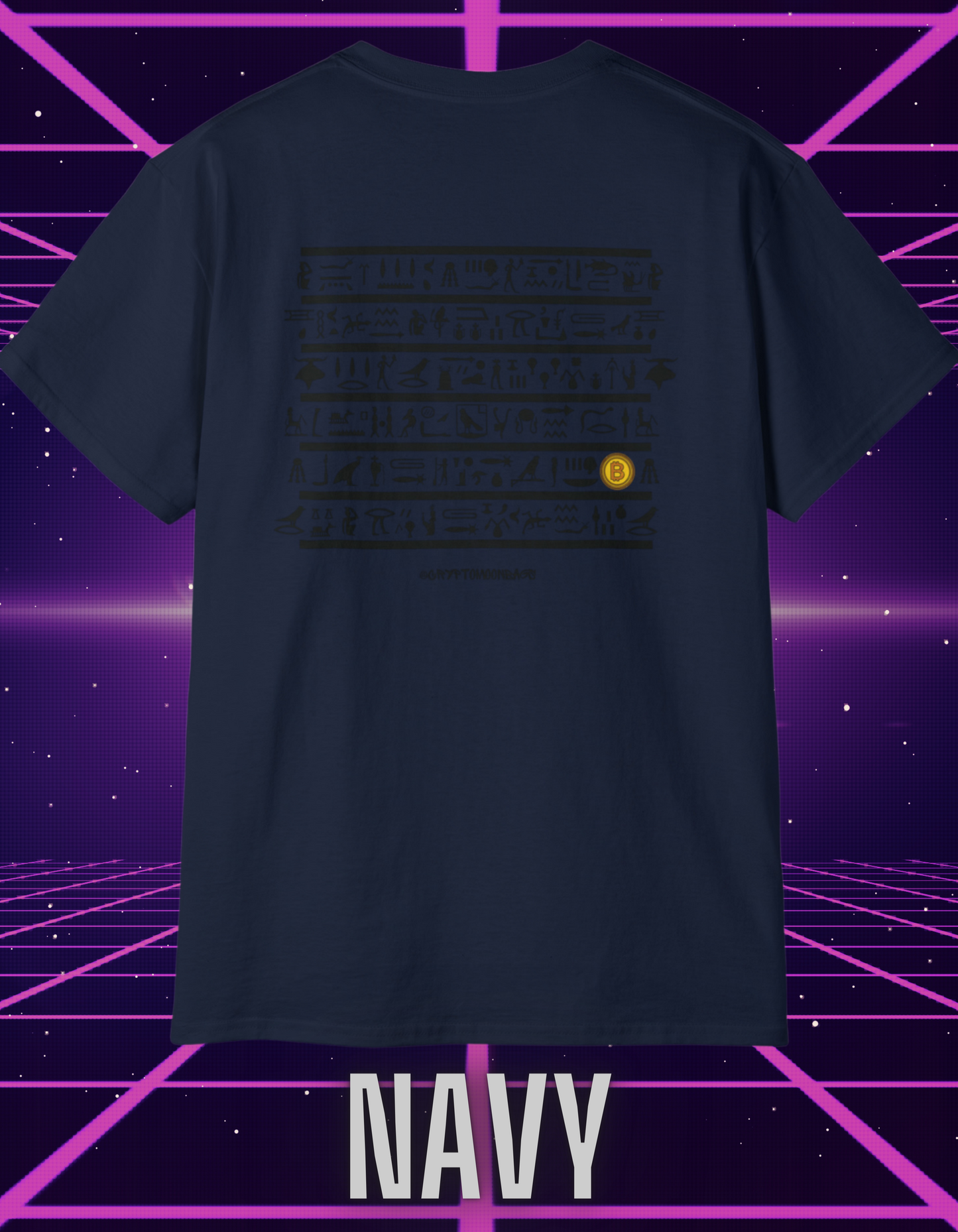 CRYPTO PHARAOH 006 - UNISEX COTTON T-SHIRT