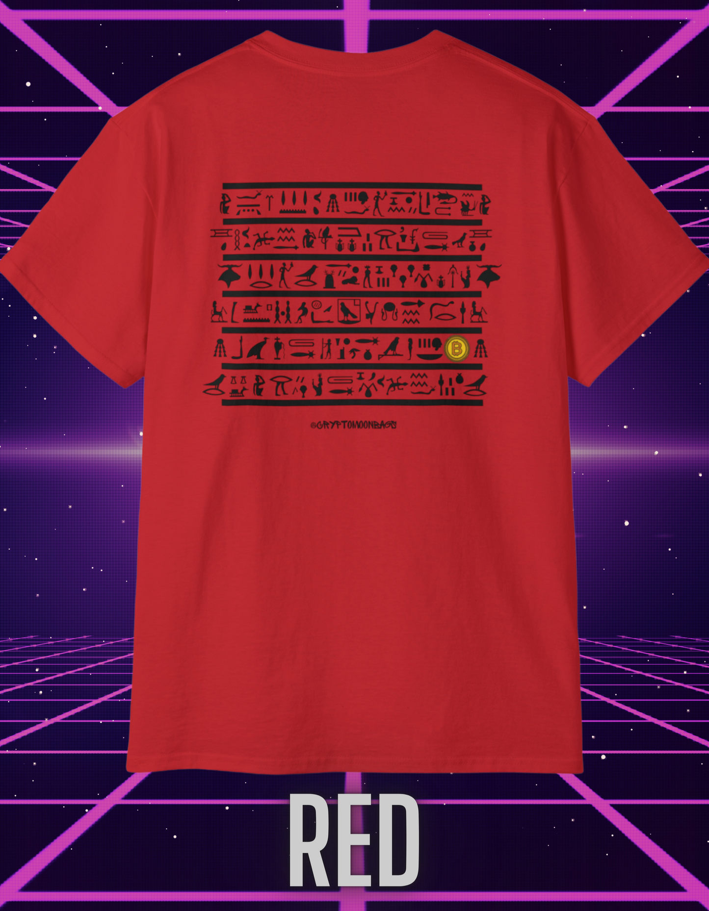 CRYPTO PHARAOH 006 - UNISEX COTTON T-SHIRT