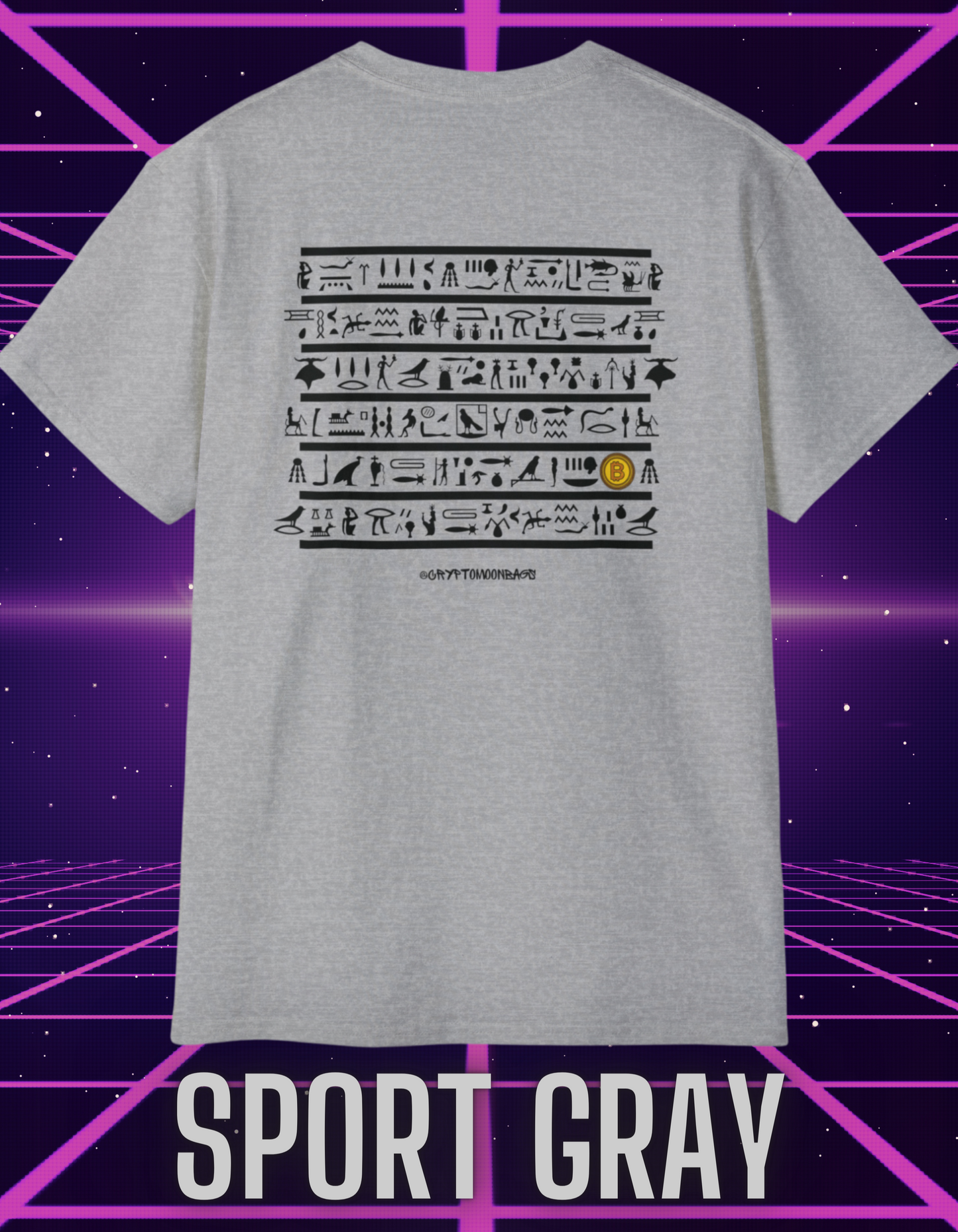 CRYPTO PHARAOH 006 - UNISEX COTTON T-SHIRT