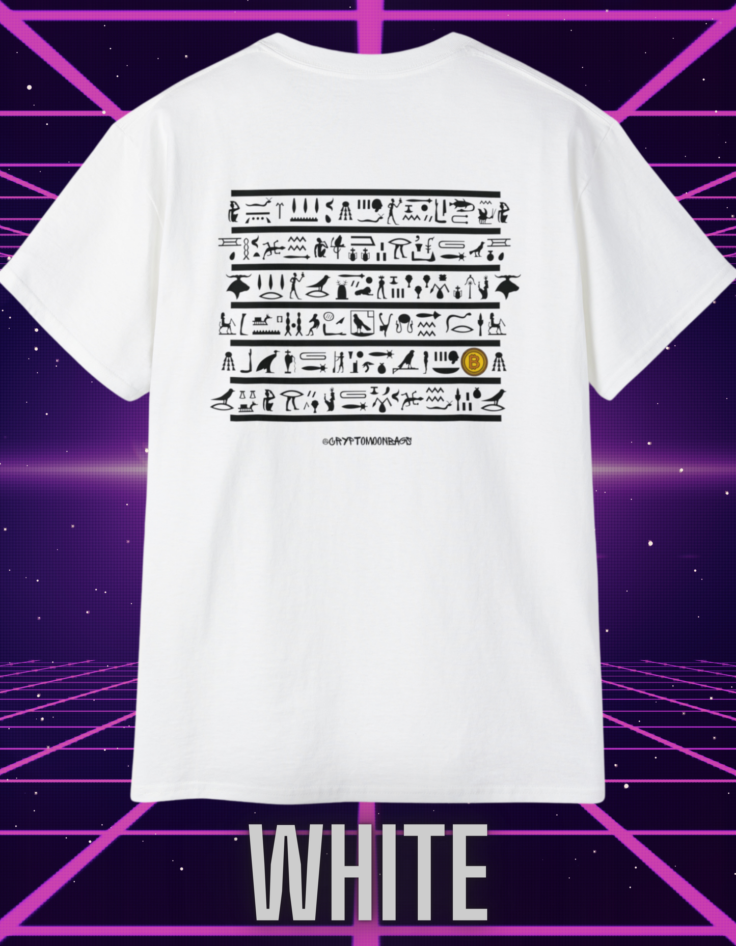 CRYPTO PHARAOH 006 - UNISEX COTTON T-SHIRT