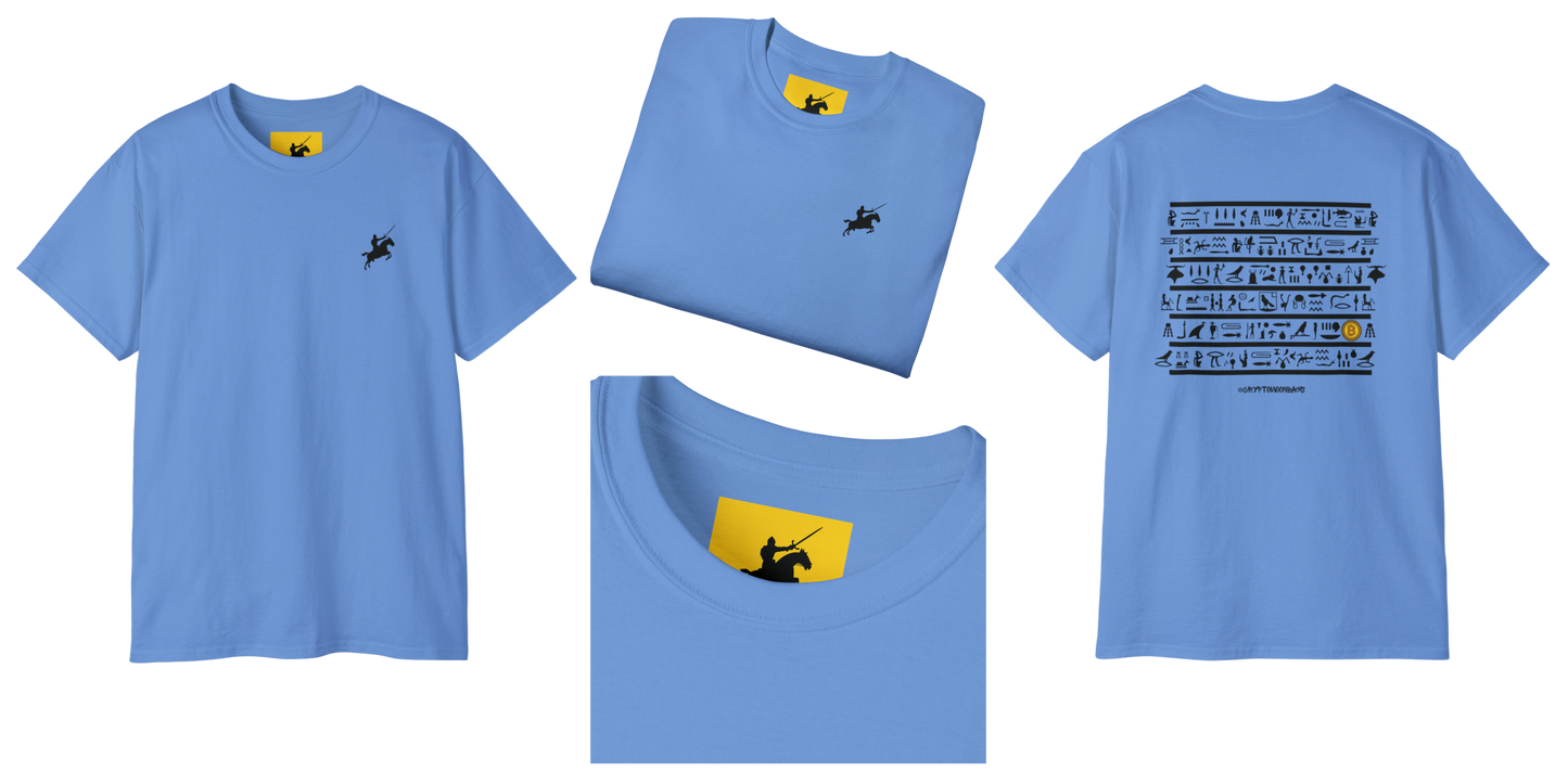 CRYPTO PHARAOH 006 - UNISEX COTTON T-SHIRT