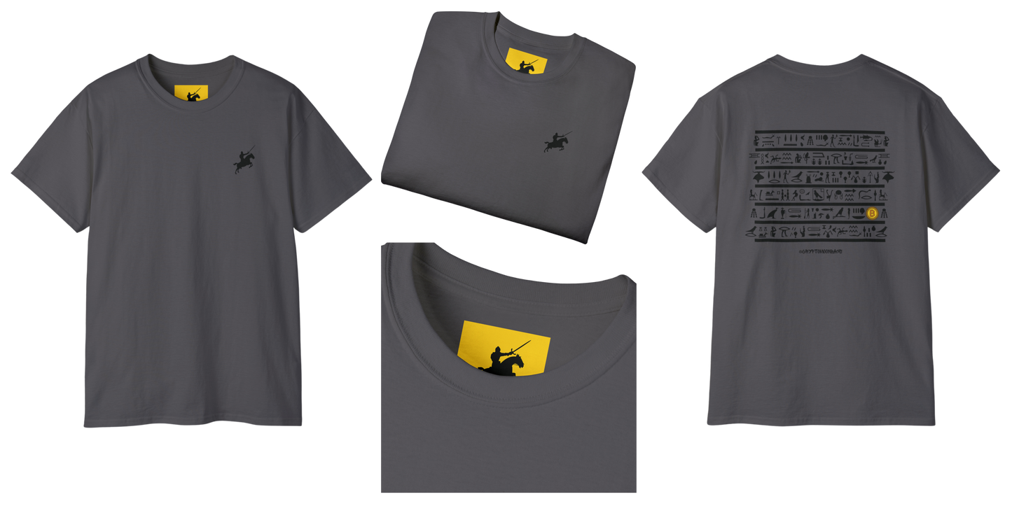 CRYPTO PHARAOH 006 - UNISEX COTTON T-SHIRT