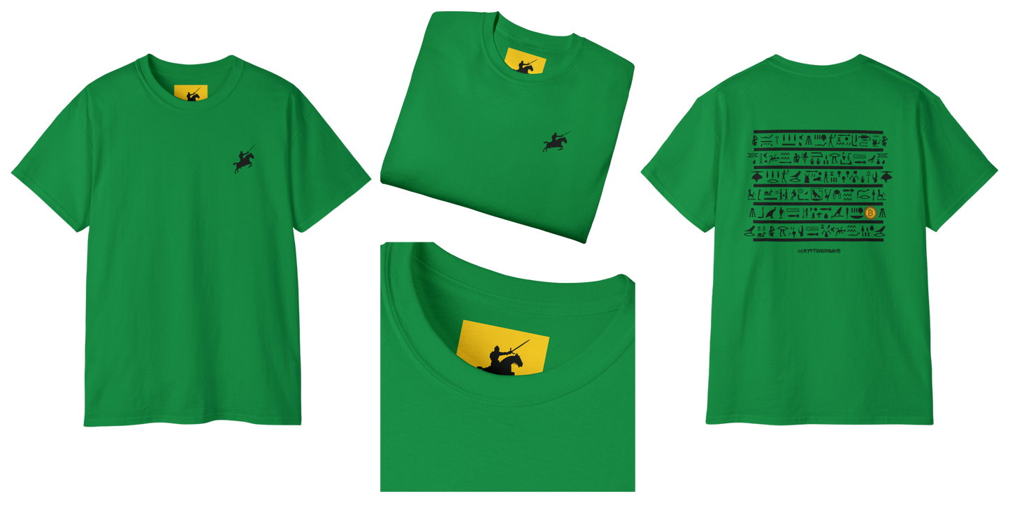 CRYPTO PHARAOH 006 - UNISEX COTTON T-SHIRT