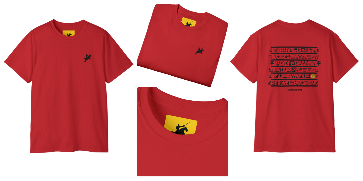 CRYPTO PHARAOH 006 - UNISEX COTTON T-SHIRT