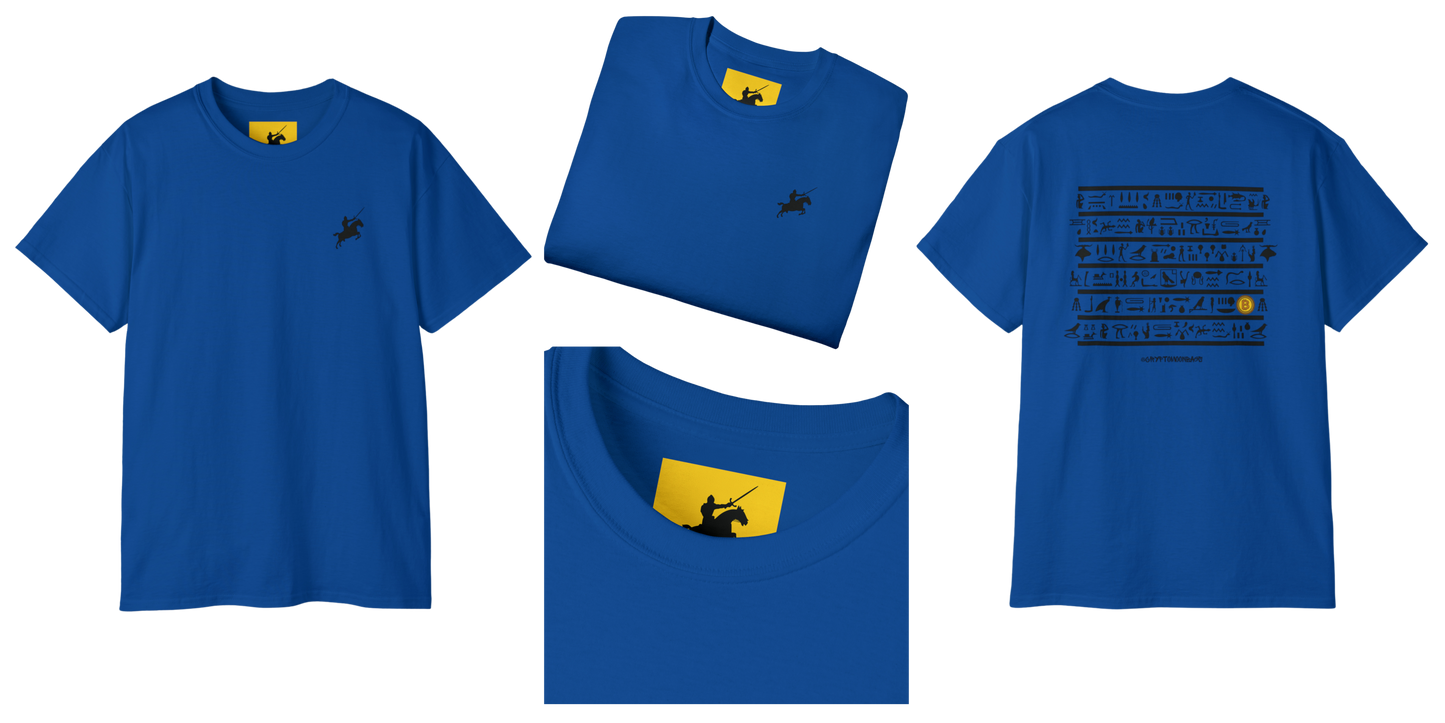 CRYPTO PHARAOH 006 - UNISEX COTTON T-SHIRT