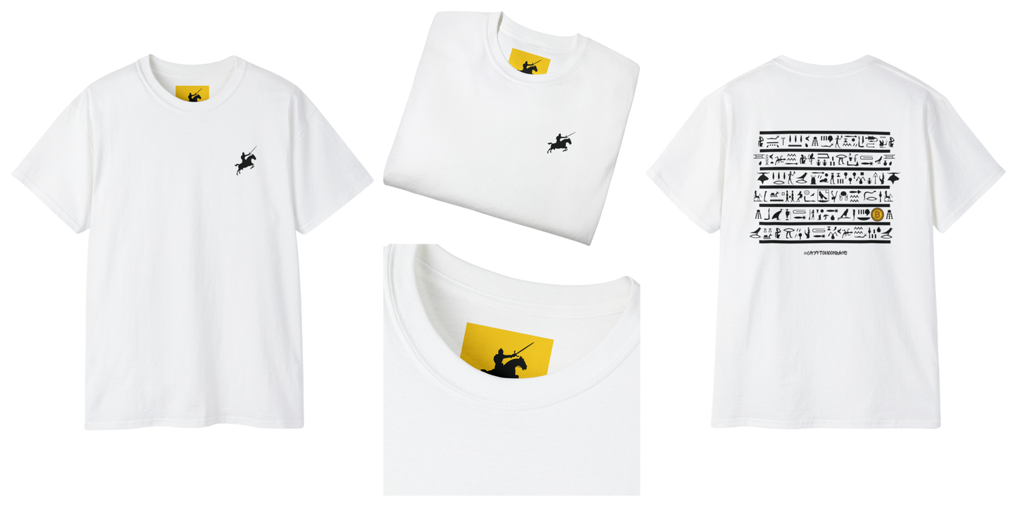 CRYPTO PHARAOH 006 - UNISEX COTTON T-SHIRT