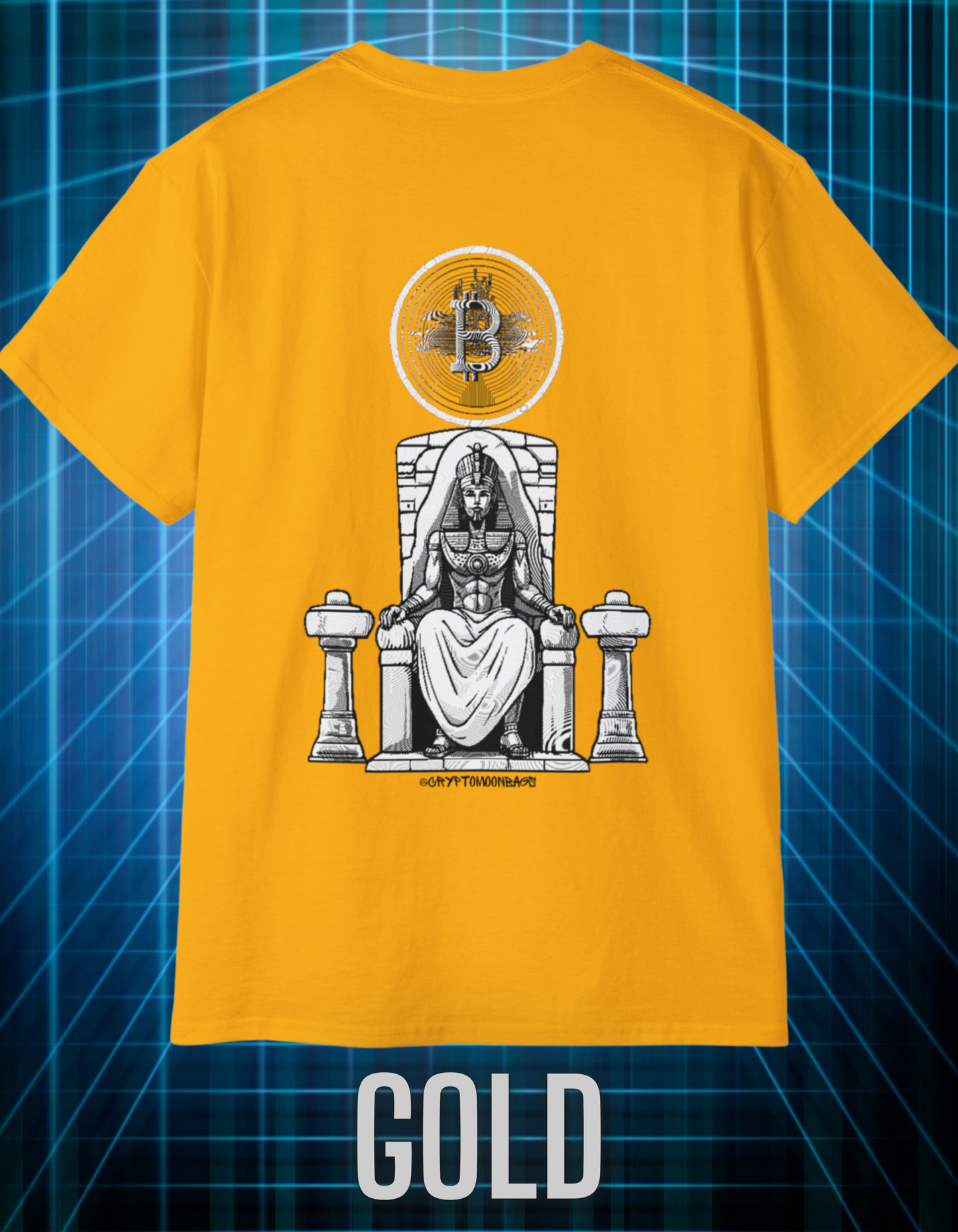 CRYPTO PHARAOH 007 - UNISEX COTTON T-SHIRT