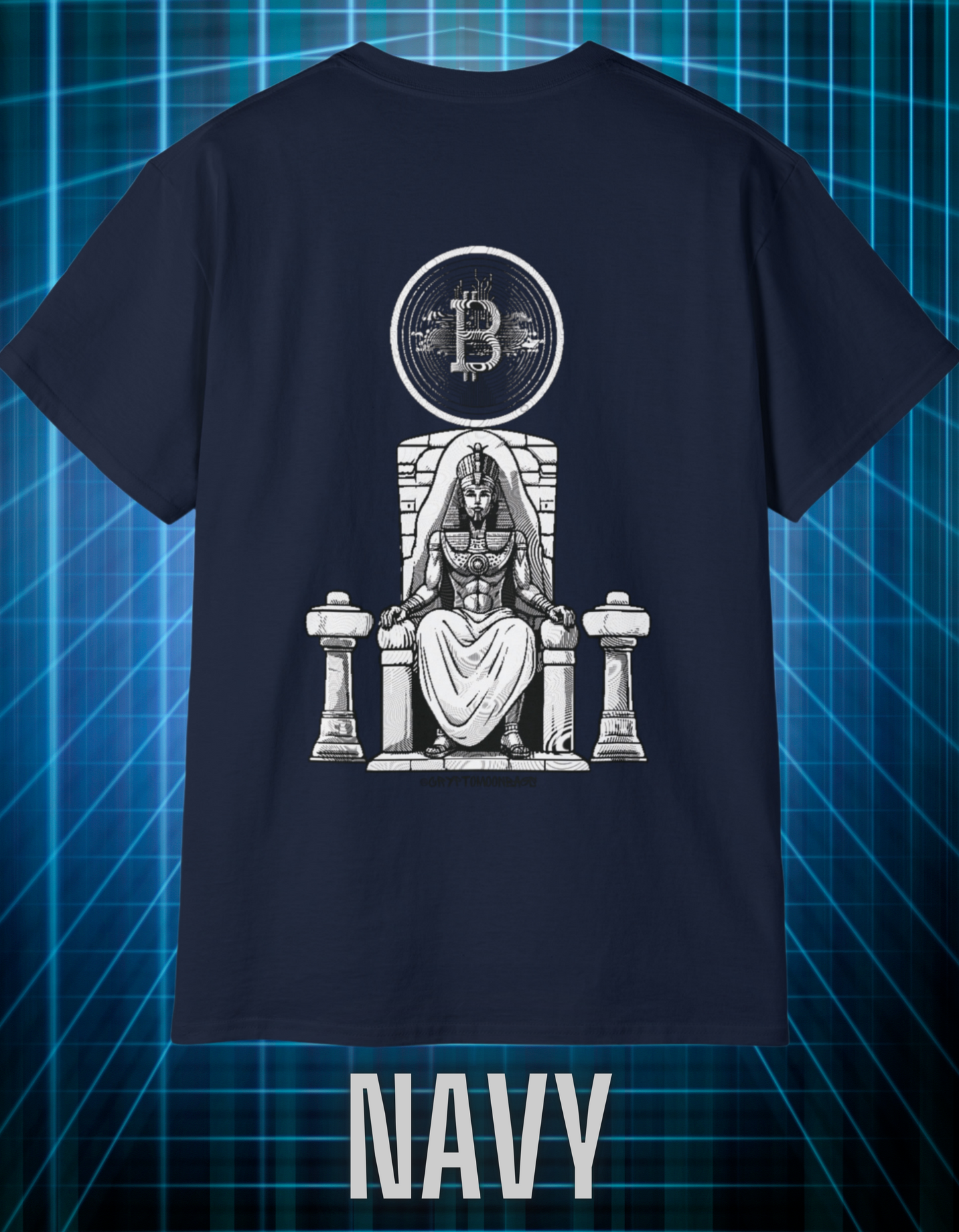 CRYPTO PHARAOH 007 - UNISEX COTTON T-SHIRT