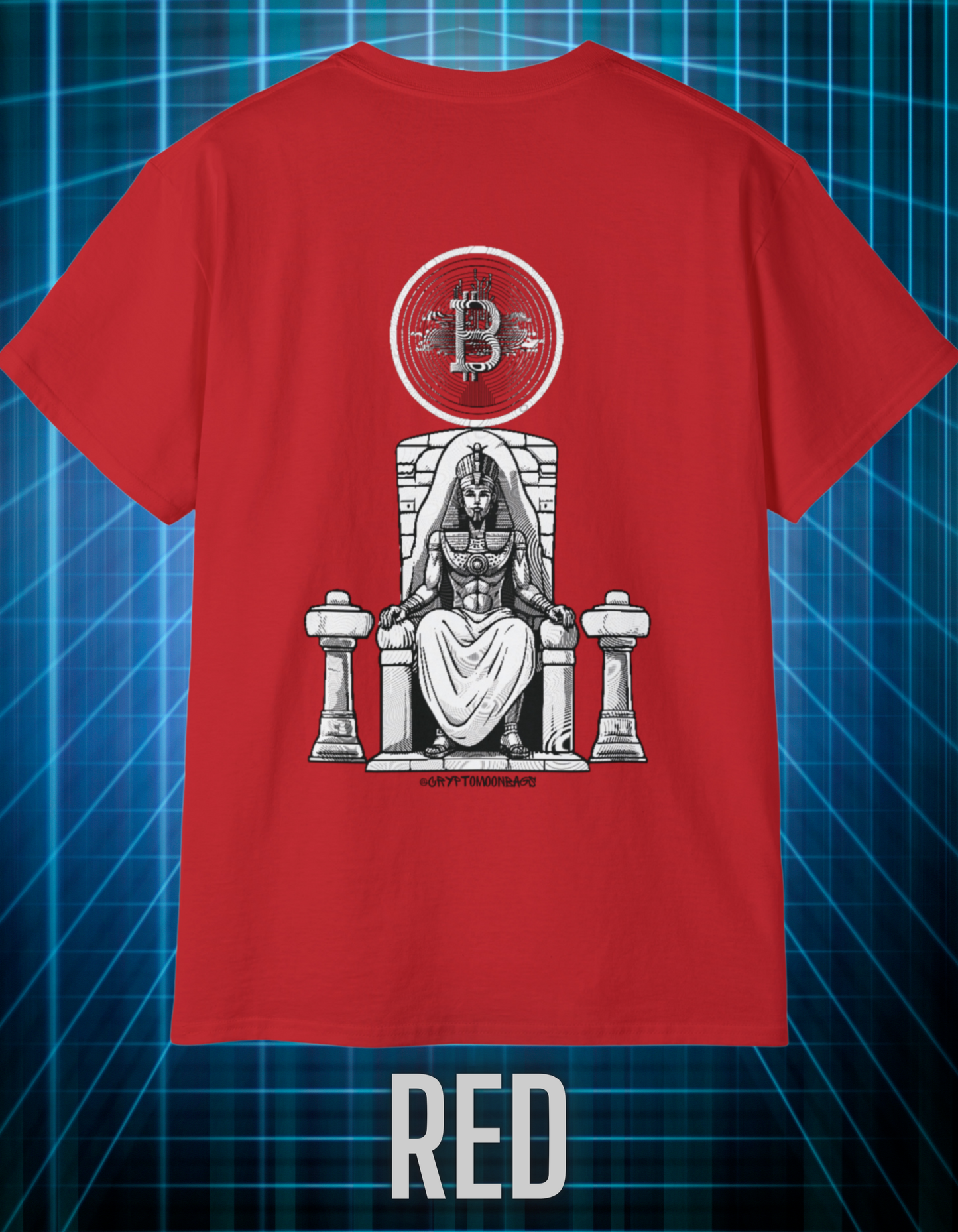 CRYPTO PHARAOH 007 - UNISEX COTTON T-SHIRT