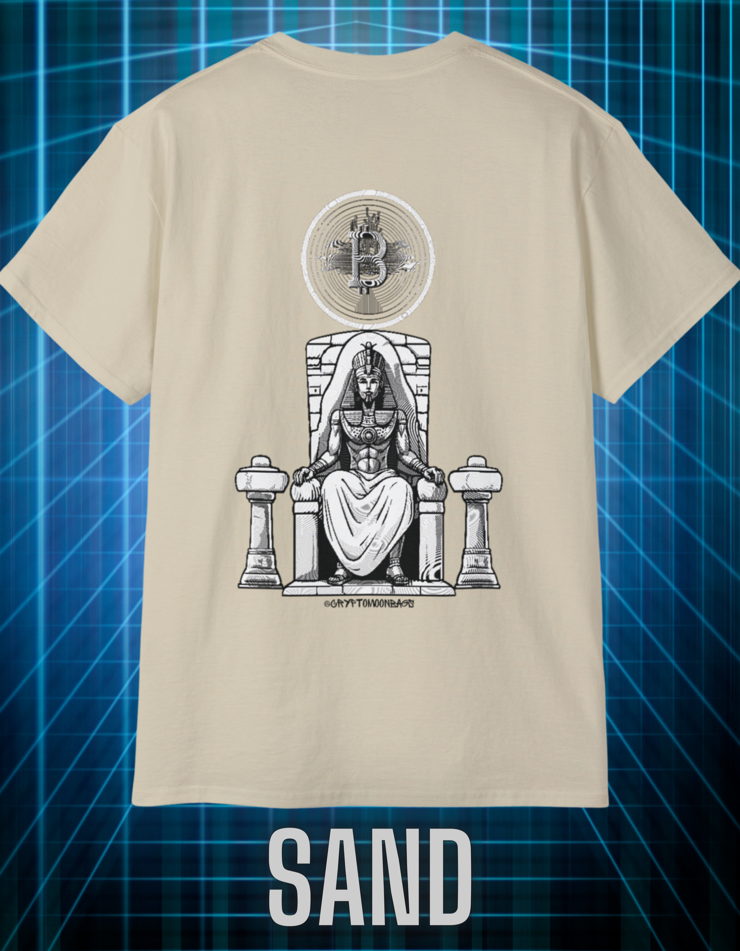 CRYPTO PHARAOH 007 - UNISEX COTTON T-SHIRT