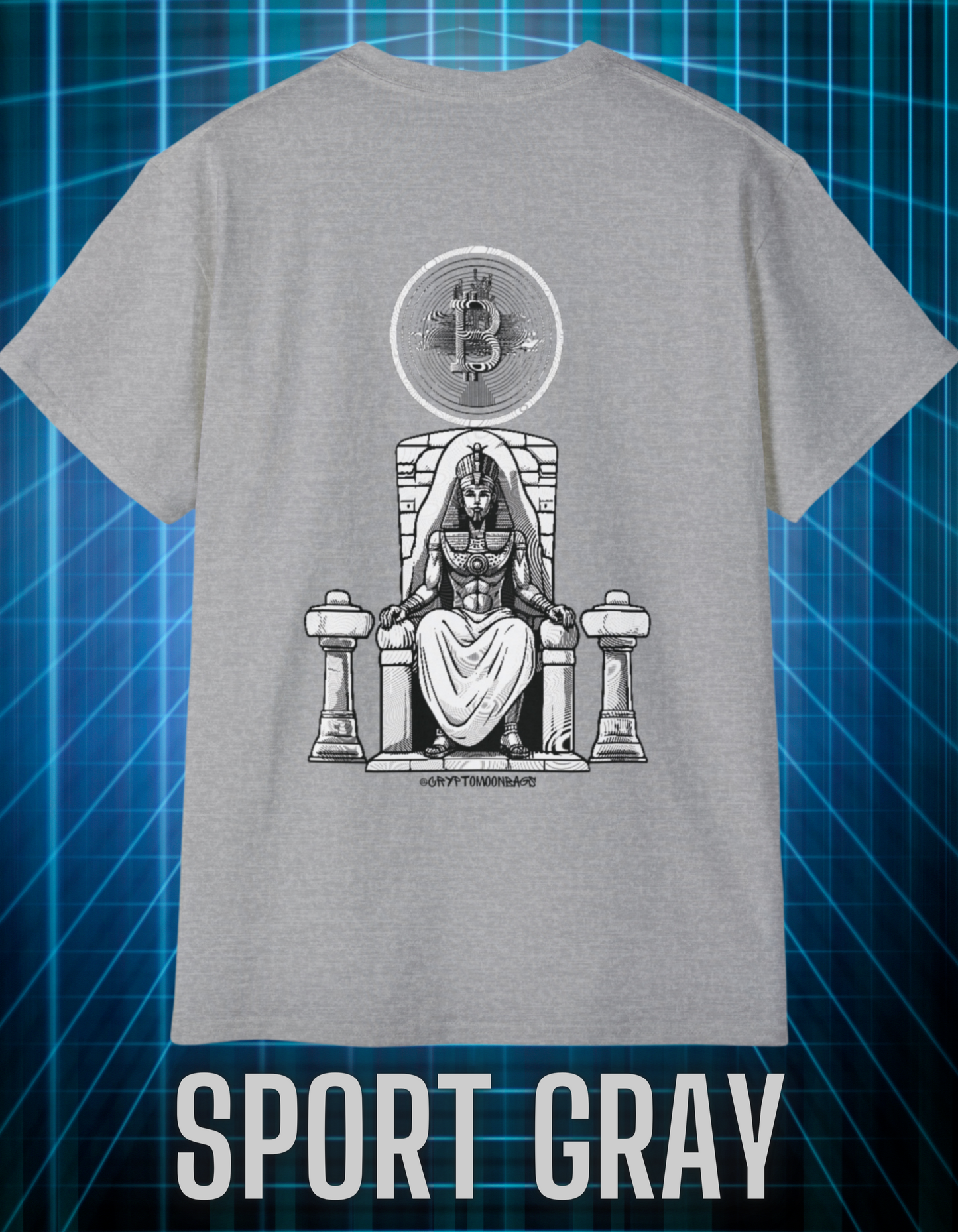 CRYPTO PHARAOH 007 - UNISEX COTTON T-SHIRT