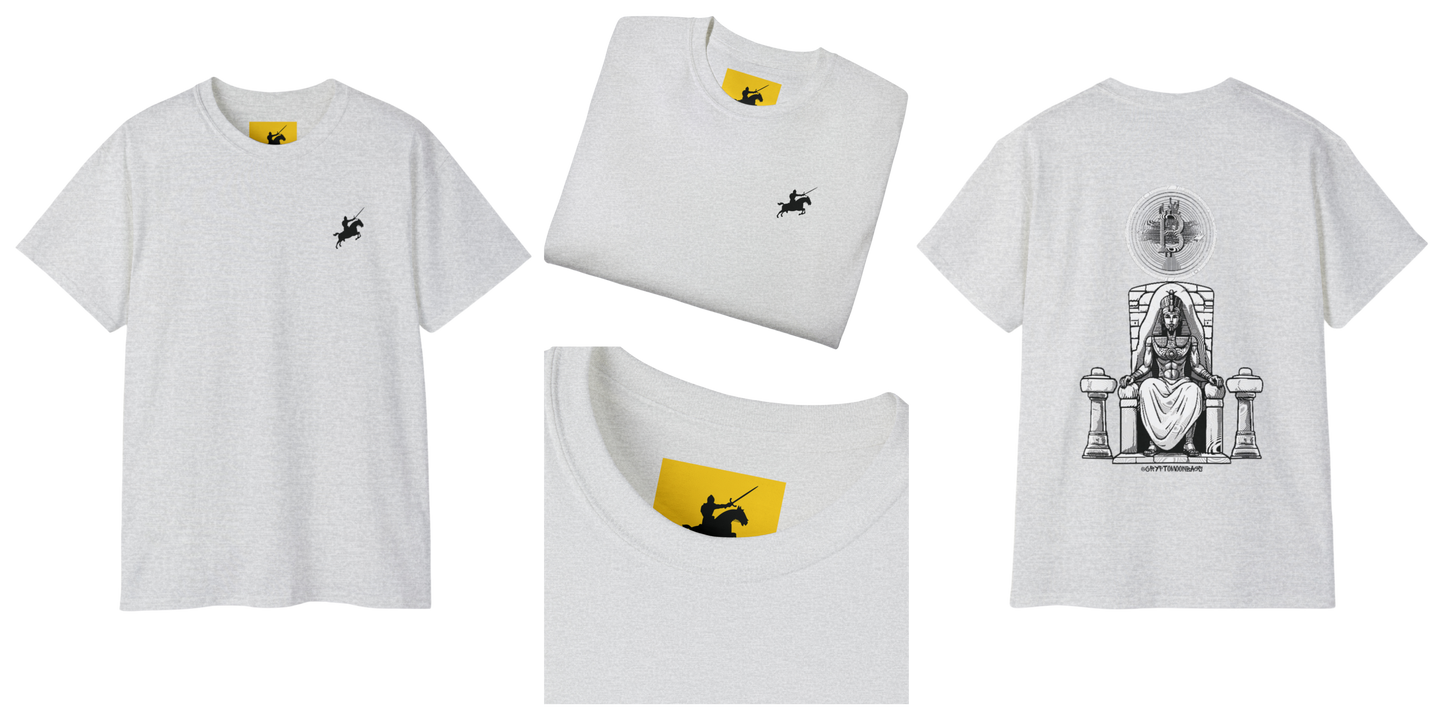 CRYPTO PHARAOH 007 - UNISEX COTTON T-SHIRT