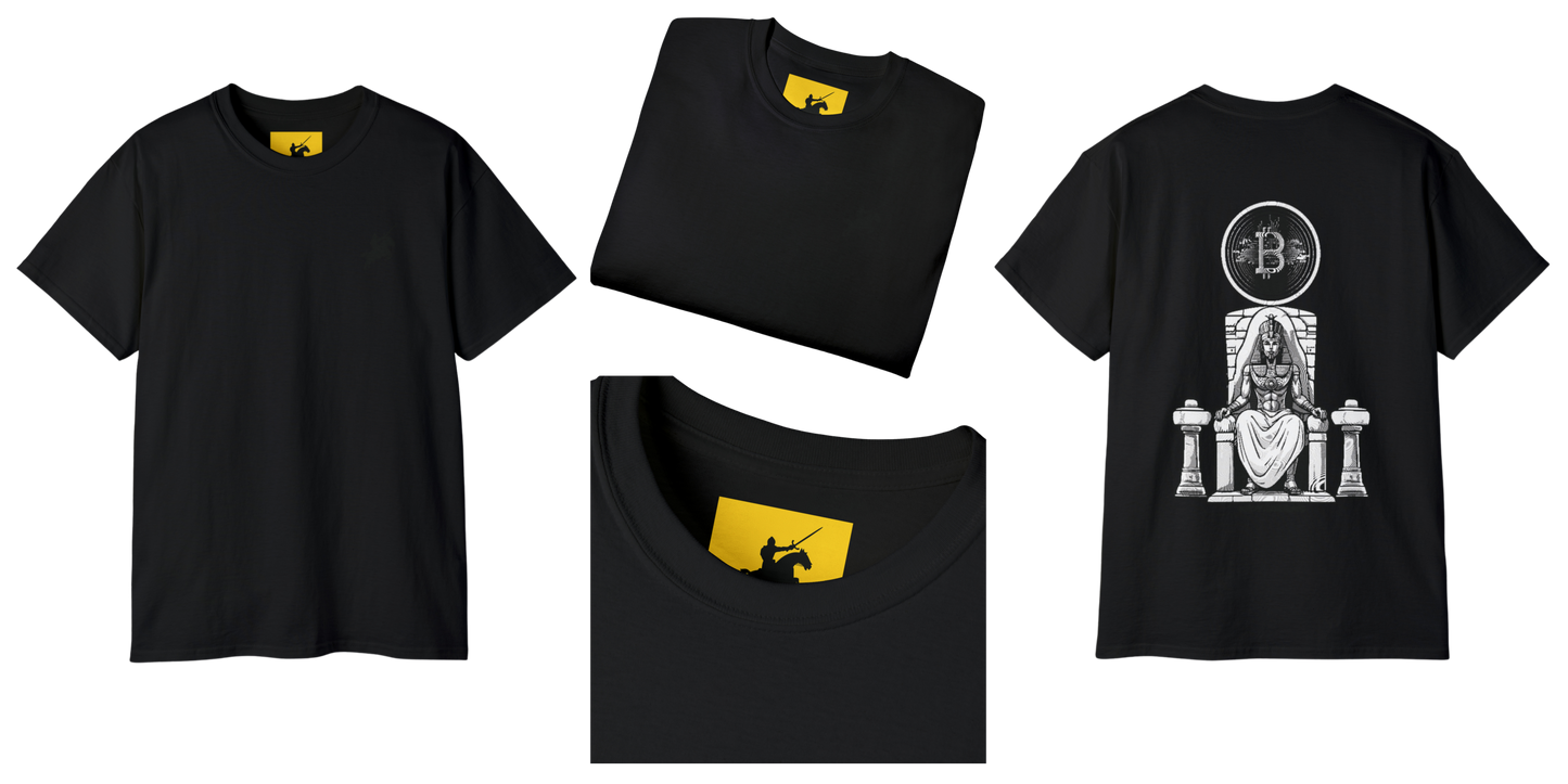 CRYPTO PHARAOH 007 - UNISEX COTTON T-SHIRT