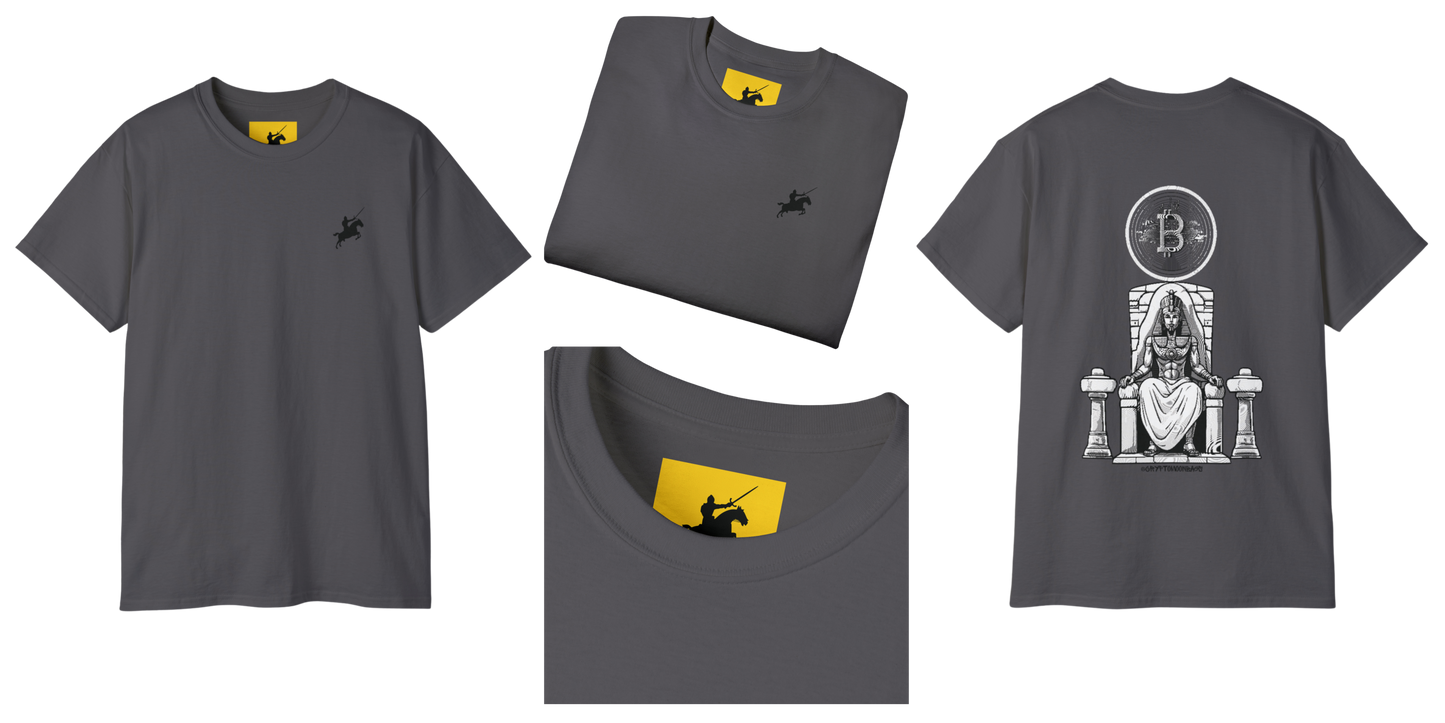 CRYPTO PHARAOH 007 - UNISEX COTTON T-SHIRT