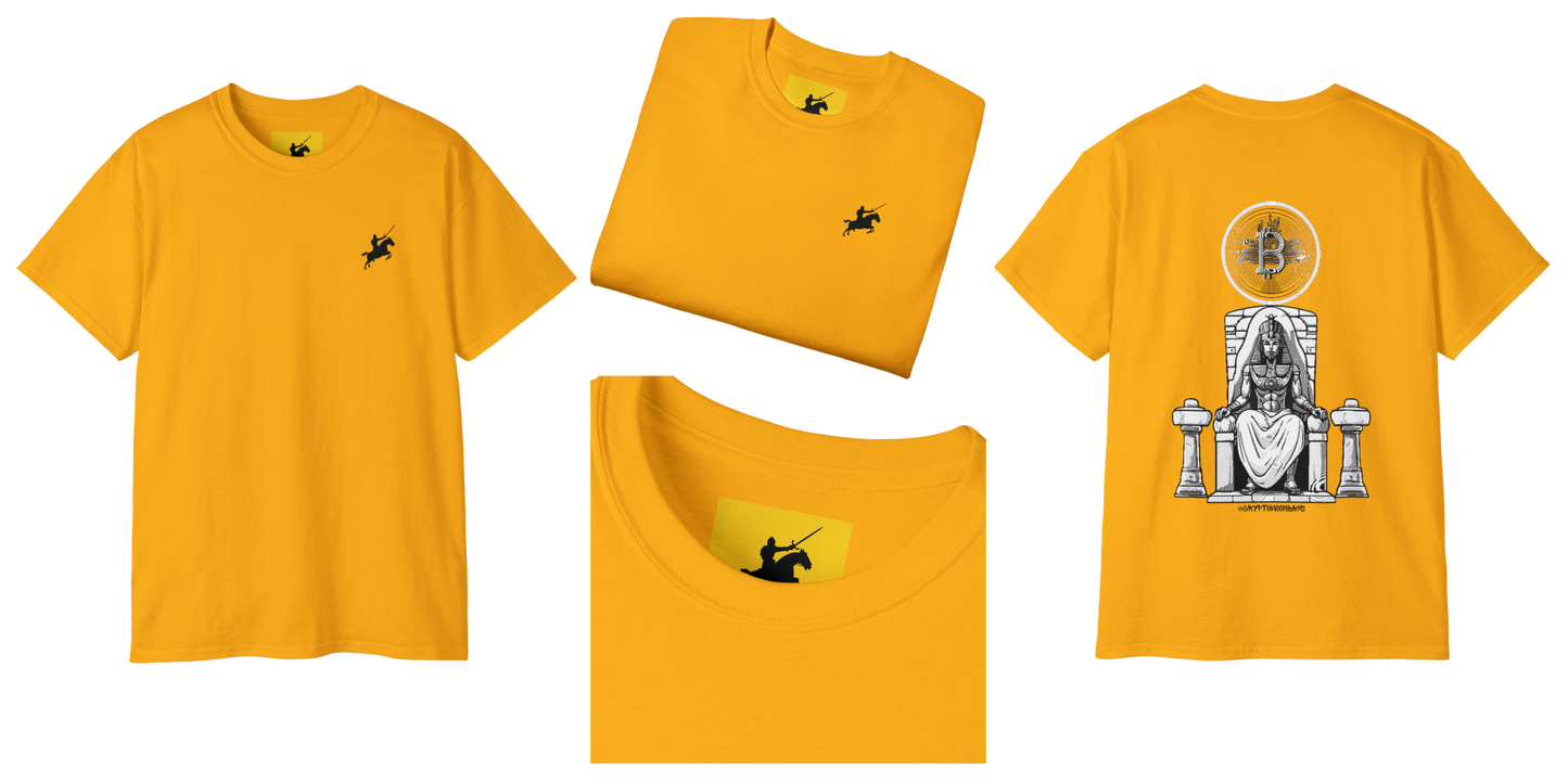 CRYPTO PHARAOH 007 - UNISEX COTTON T-SHIRT
