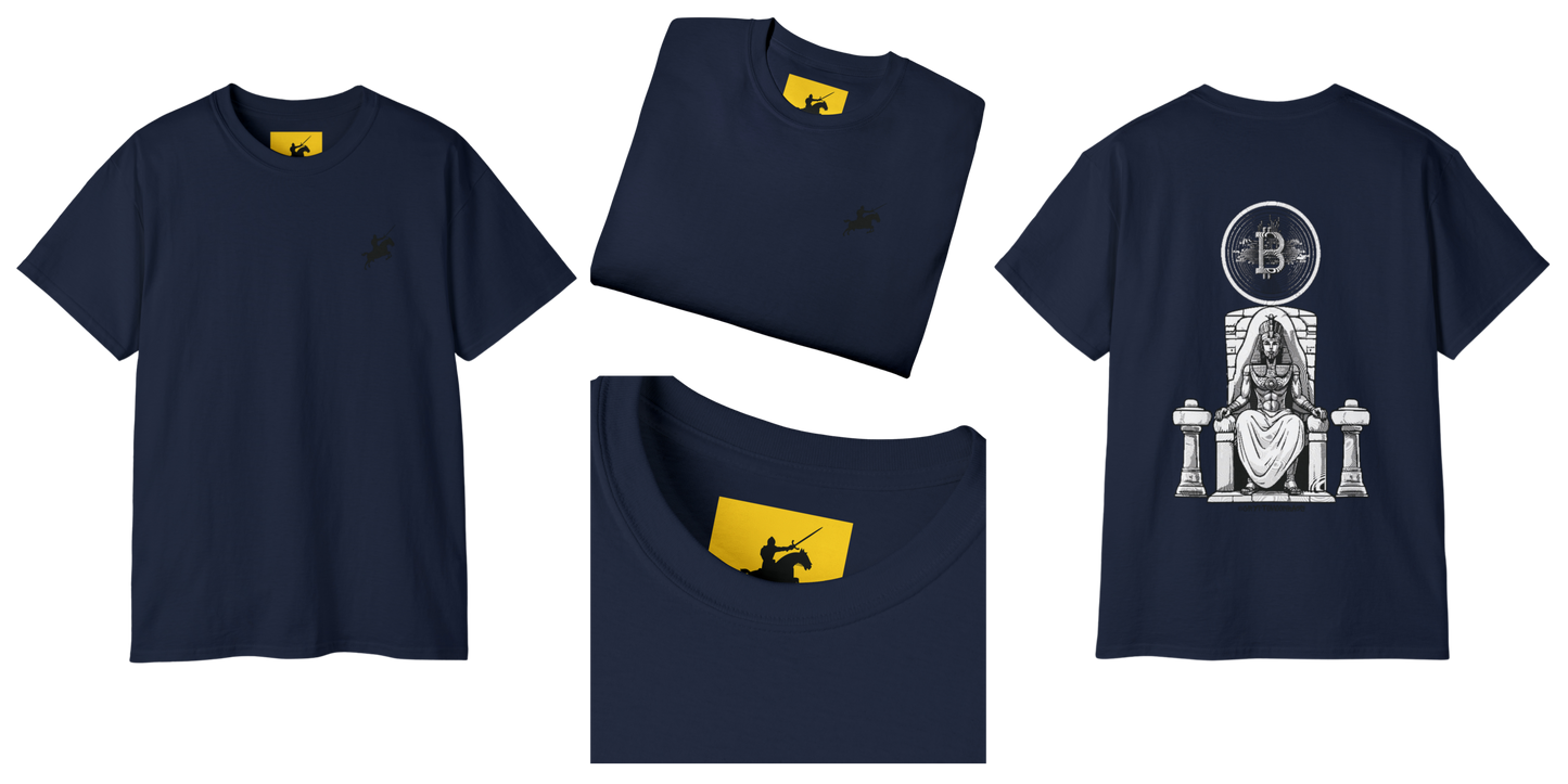 CRYPTO PHARAOH 007 - UNISEX COTTON T-SHIRT