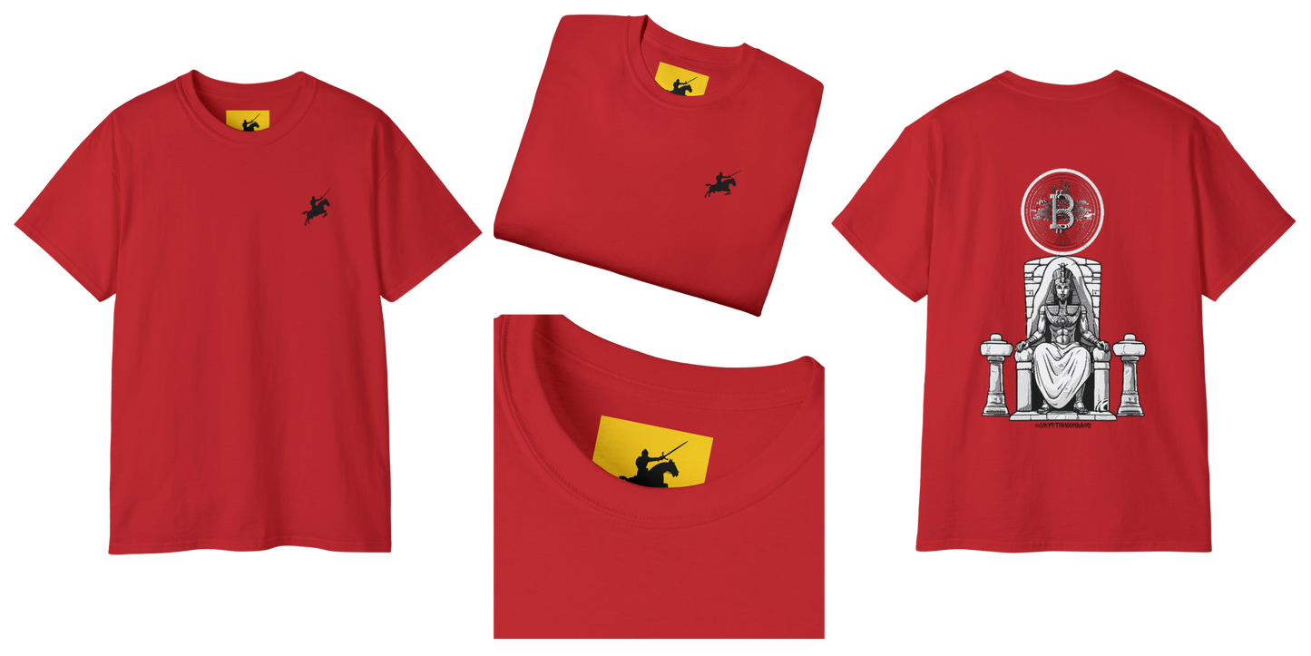 CRYPTO PHARAOH 007 - UNISEX COTTON T-SHIRT