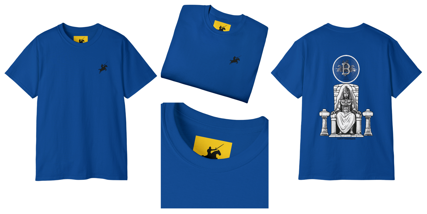 CRYPTO PHARAOH 007 - UNISEX COTTON T-SHIRT