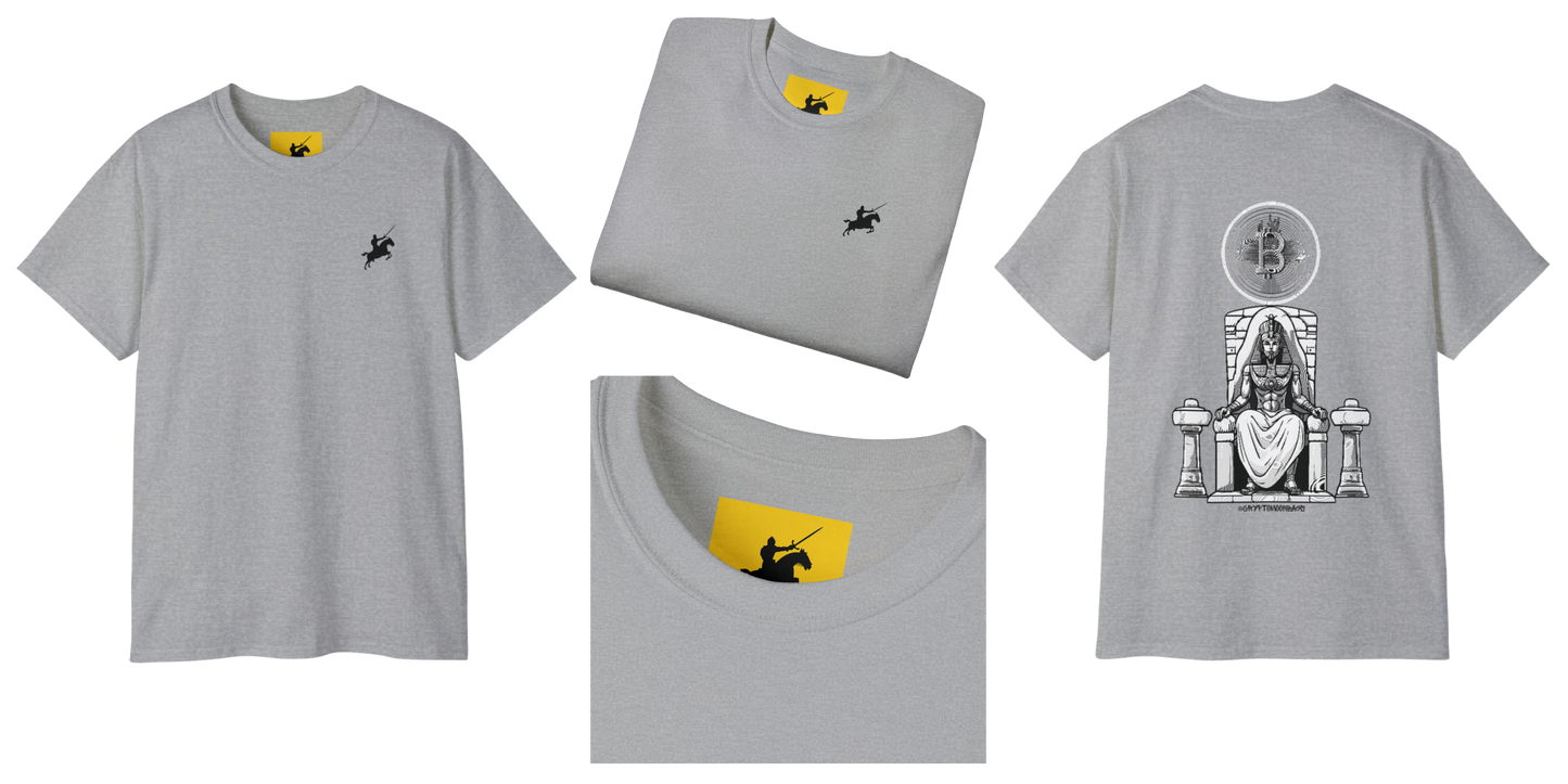 CRYPTO PHARAOH 007 - UNISEX COTTON T-SHIRT