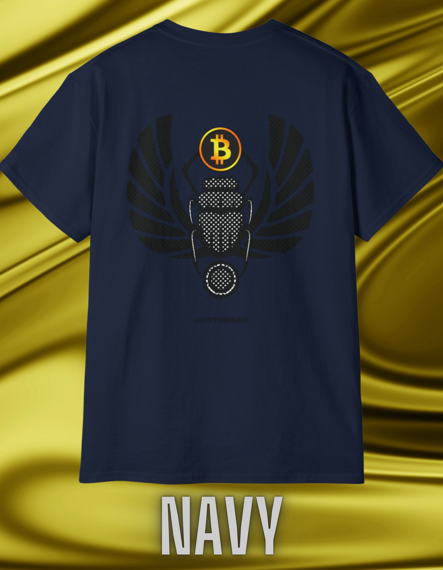 CRYPTO PHARAOH 008 - UNISEX COTTON T-SHIRT