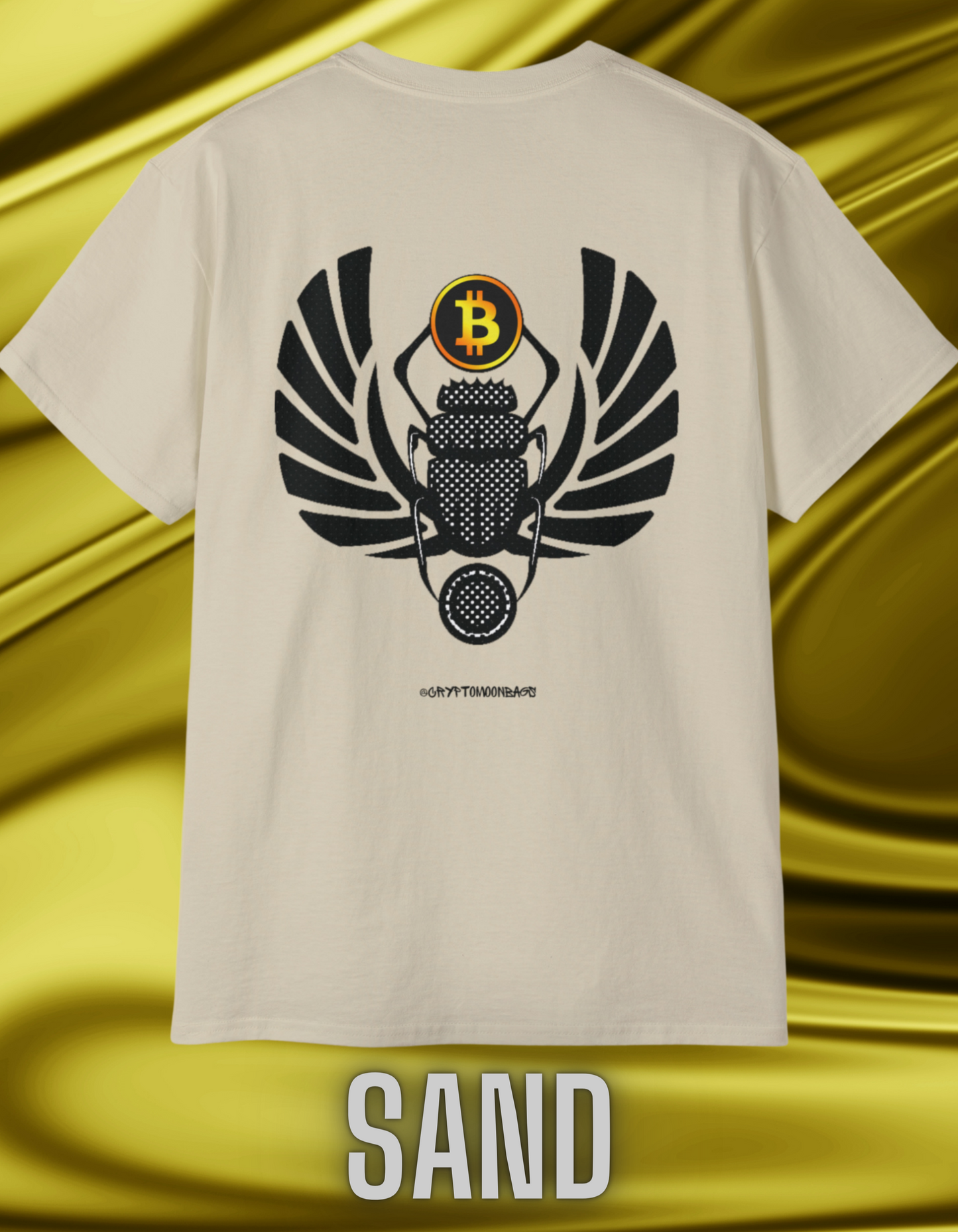 CRYPTO PHARAOH 008 - UNISEX COTTON T-SHIRT