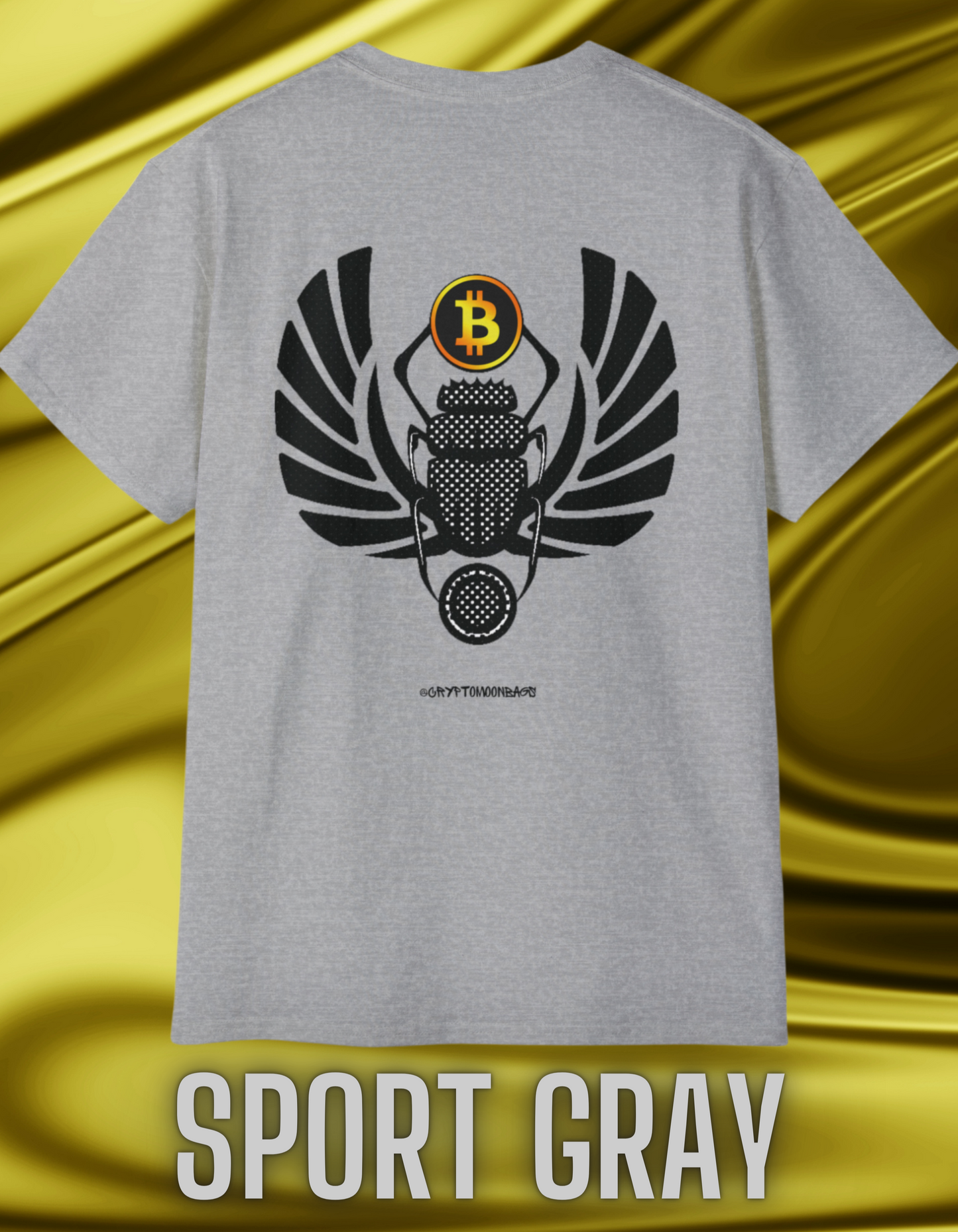 CRYPTO PHARAOH 008 - UNISEX COTTON T-SHIRT