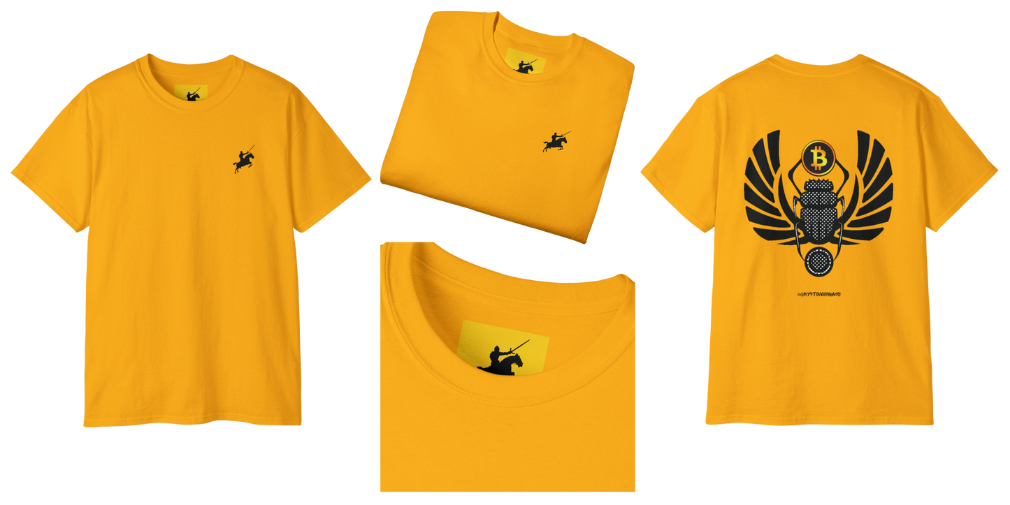 CRYPTO PHARAOH 008 - UNISEX COTTON T-SHIRT
