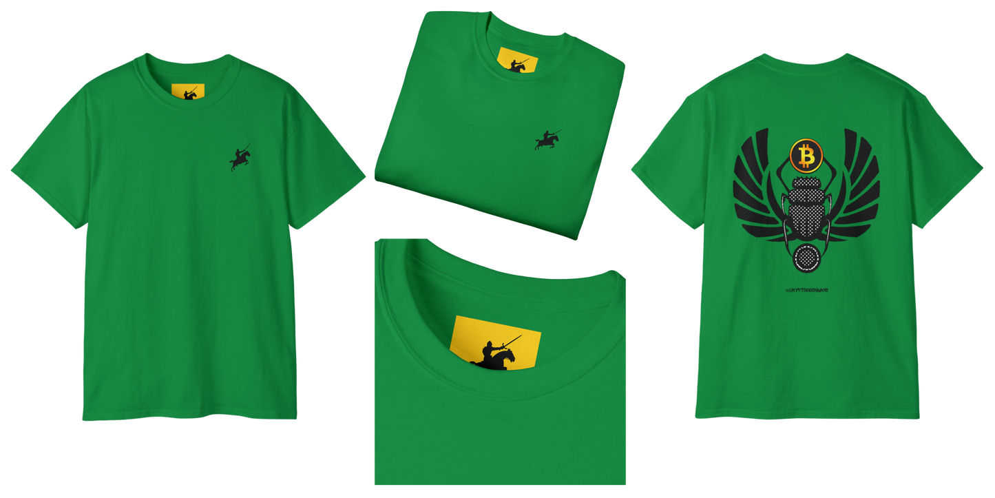 CRYPTO PHARAOH 008 - UNISEX COTTON T-SHIRT