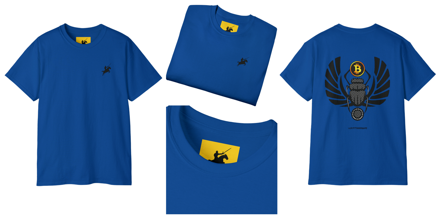 CRYPTO PHARAOH 008 - UNISEX COTTON T-SHIRT