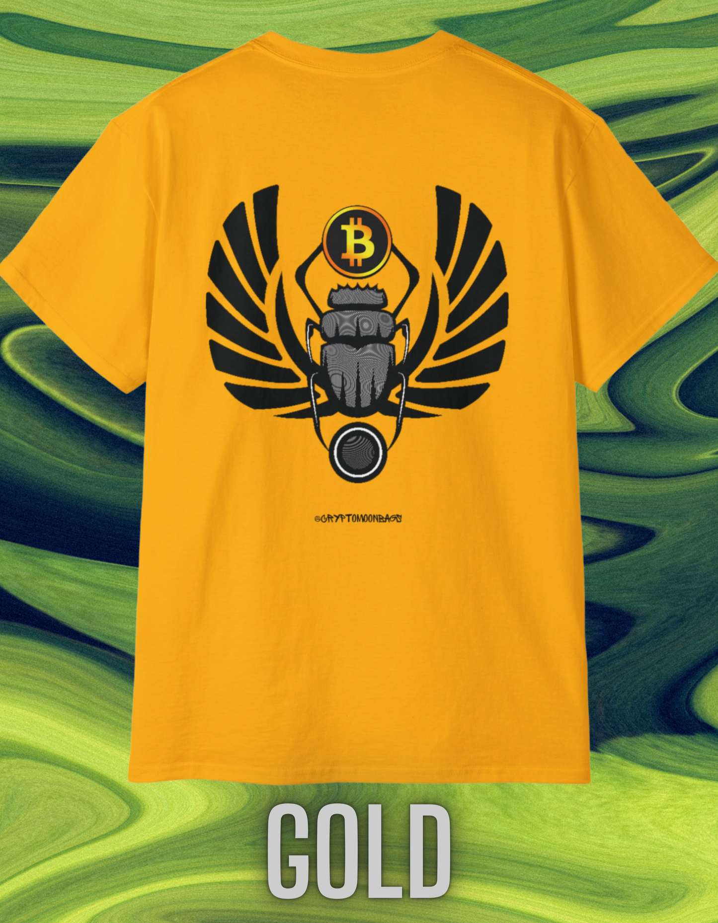 CRYPTO PHARAOH 009 - UNISEX COTTON T-SHIRT