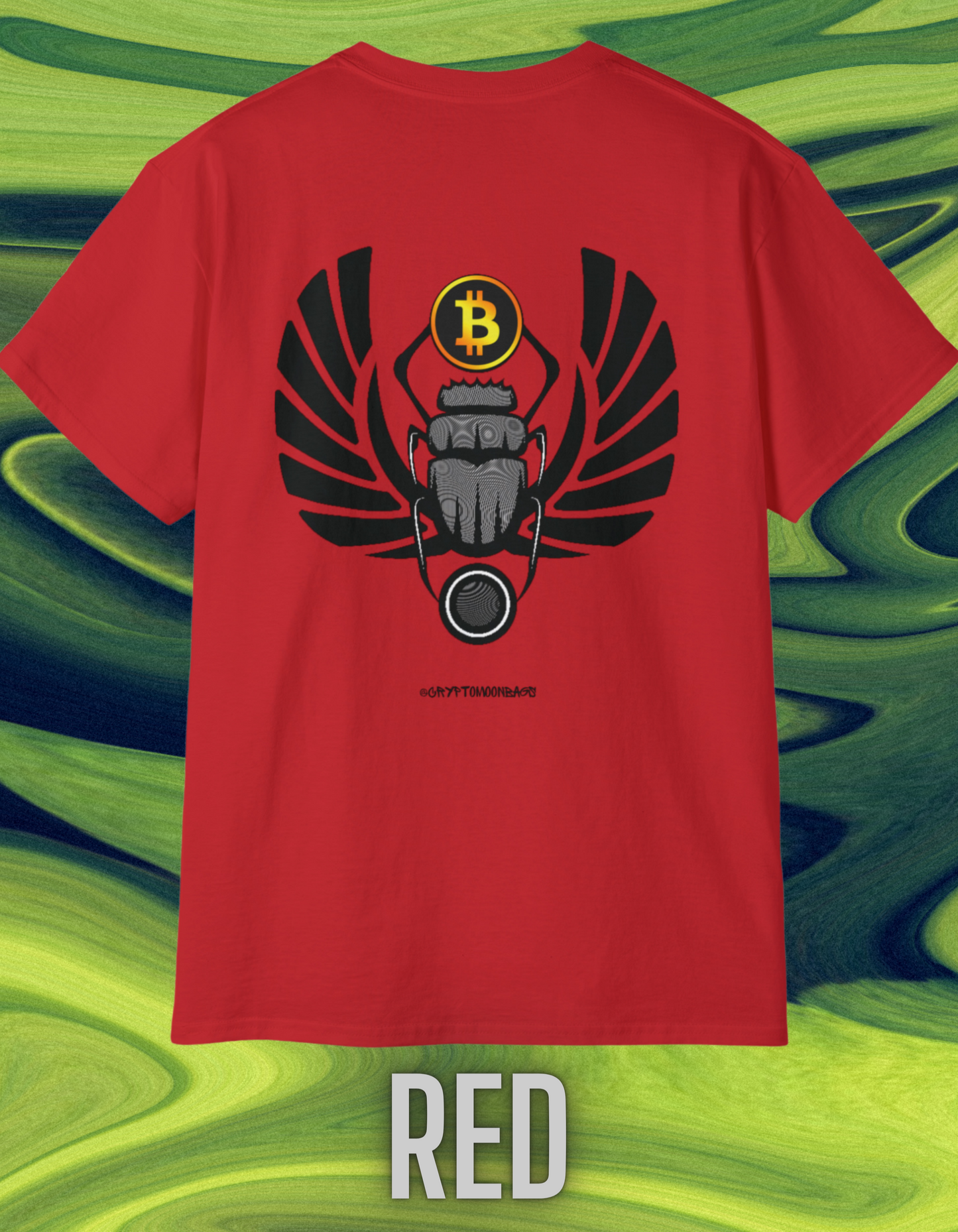 CRYPTO PHARAOH 009 - UNISEX COTTON T-SHIRT