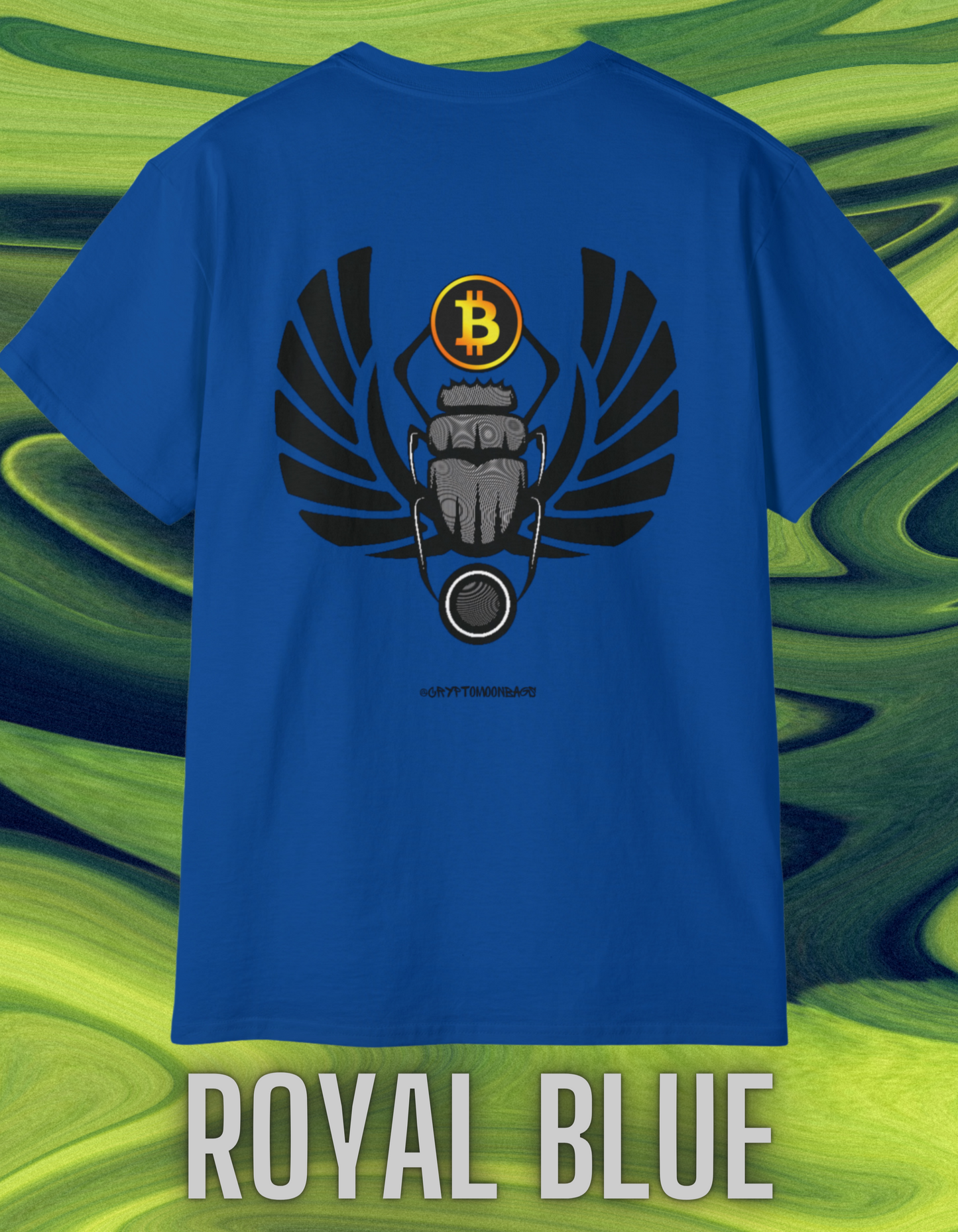 CRYPTO PHARAOH 009 - UNISEX COTTON T-SHIRT