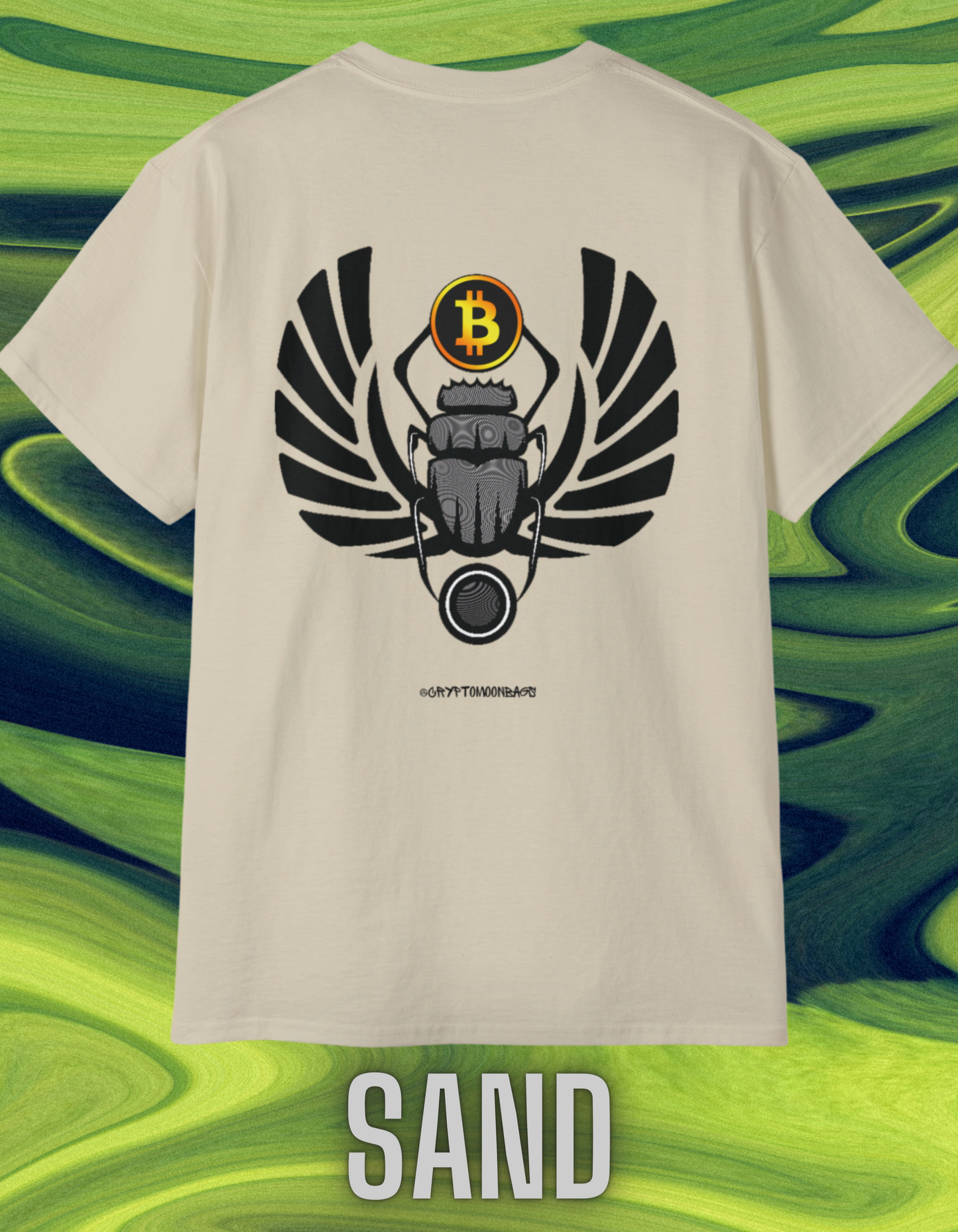 CRYPTO PHARAOH 009 - UNISEX COTTON T-SHIRT