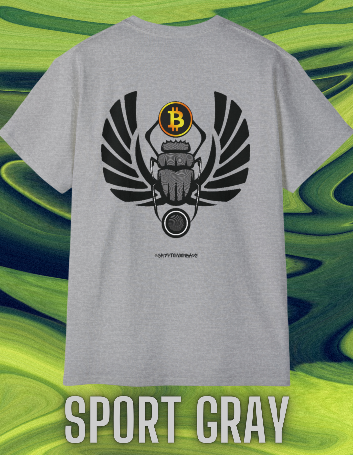 CRYPTO PHARAOH 009 - UNISEX COTTON T-SHIRT