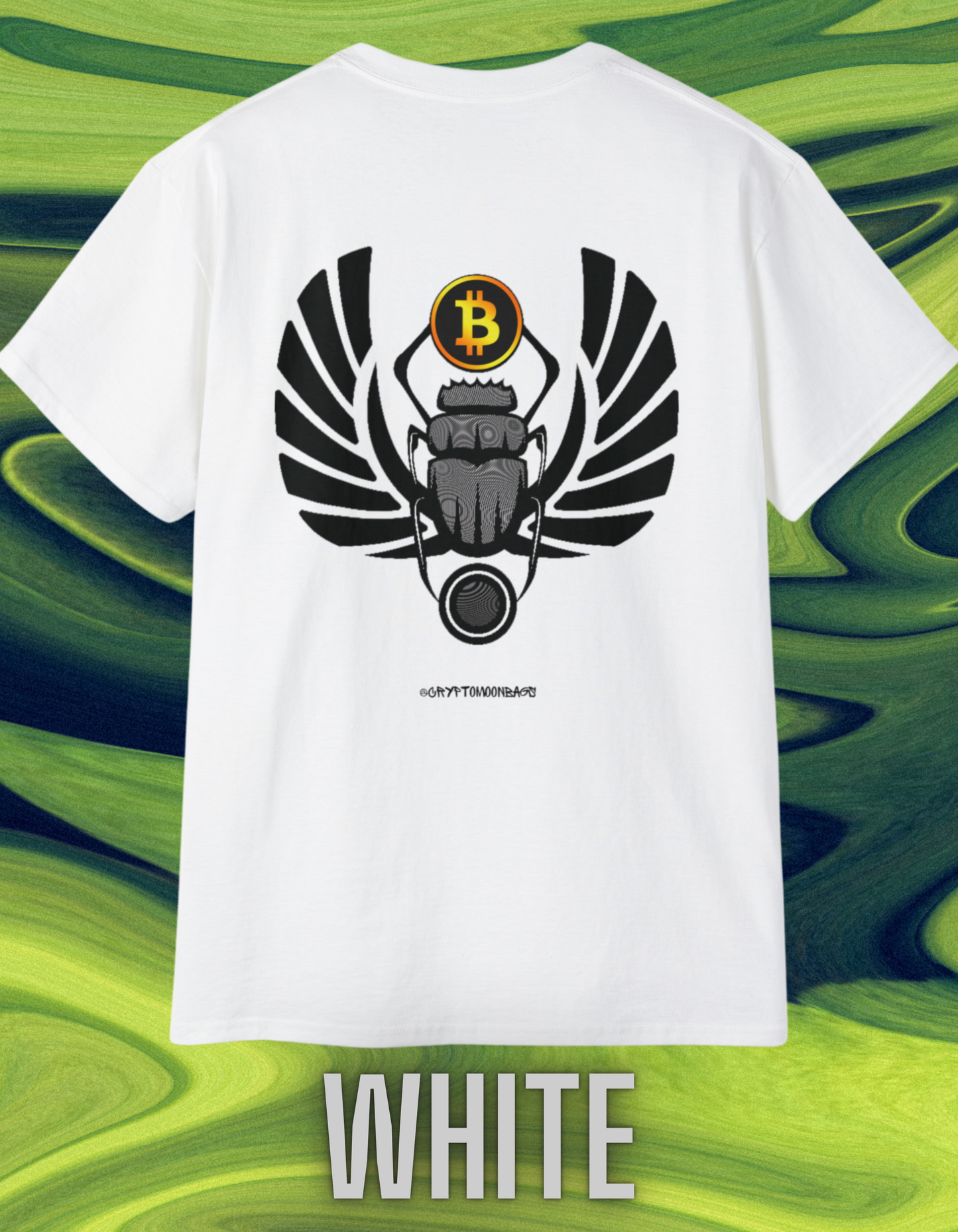CRYPTO PHARAOH 009 - UNISEX COTTON T-SHIRT