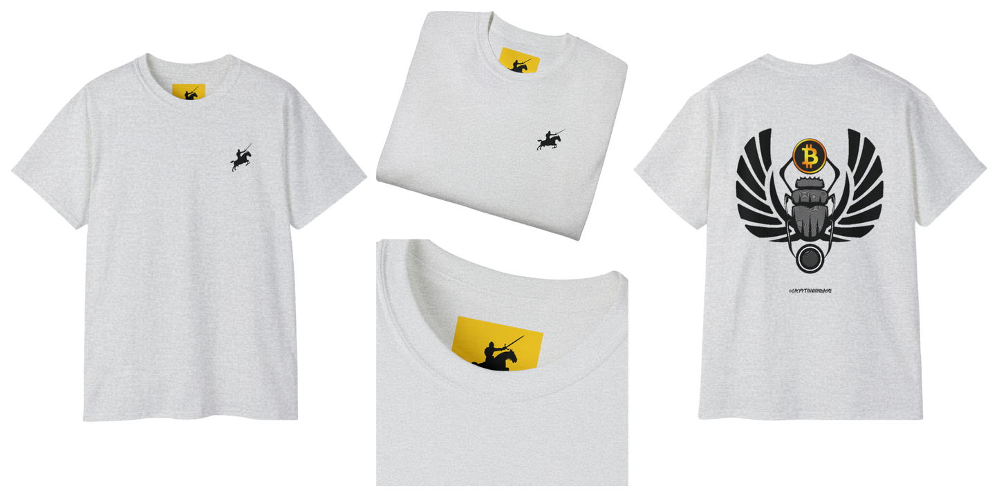 CRYPTO PHARAOH 009 - UNISEX COTTON T-SHIRT