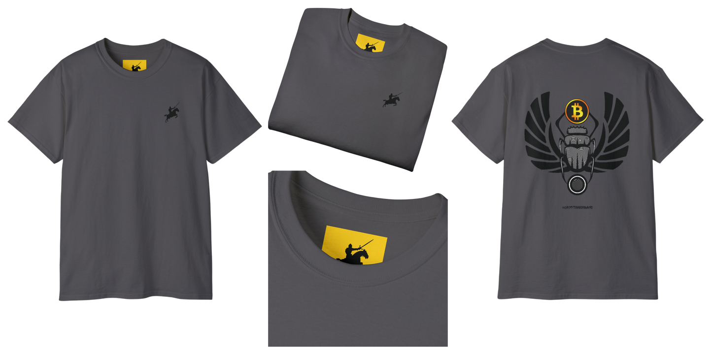 CRYPTO PHARAOH 009 - UNISEX COTTON T-SHIRT