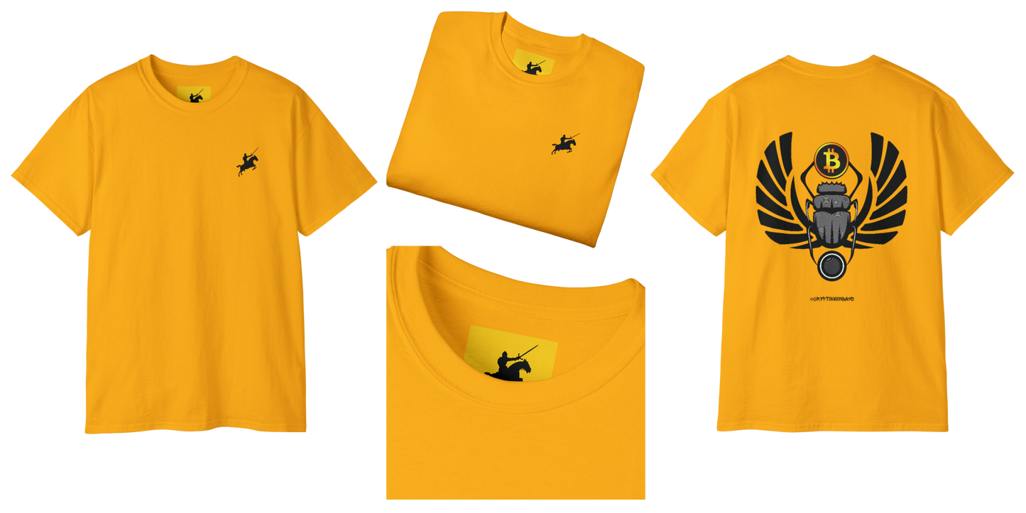 CRYPTO PHARAOH 009 - UNISEX COTTON T-SHIRT