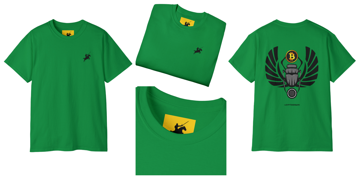 CRYPTO PHARAOH 009 - UNISEX COTTON T-SHIRT