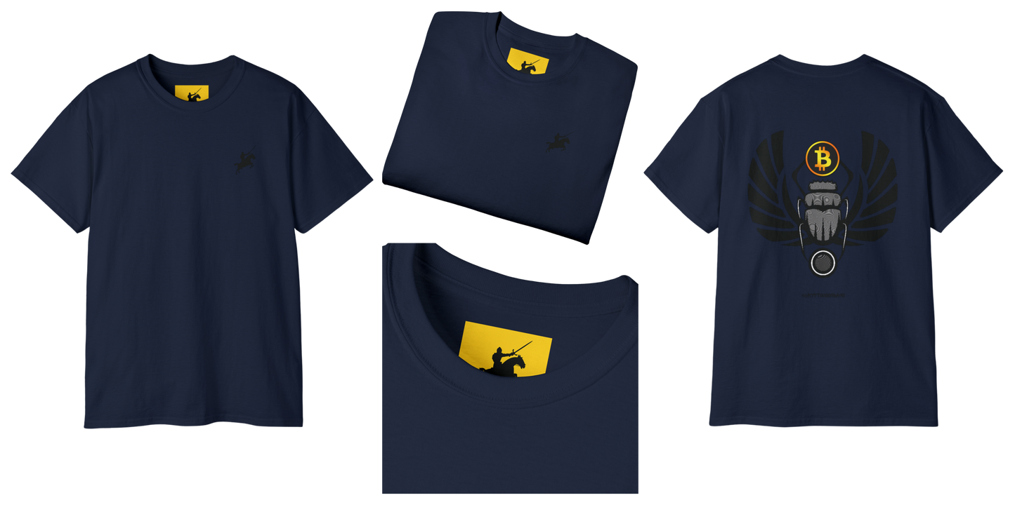CRYPTO PHARAOH 009 - UNISEX COTTON T-SHIRT