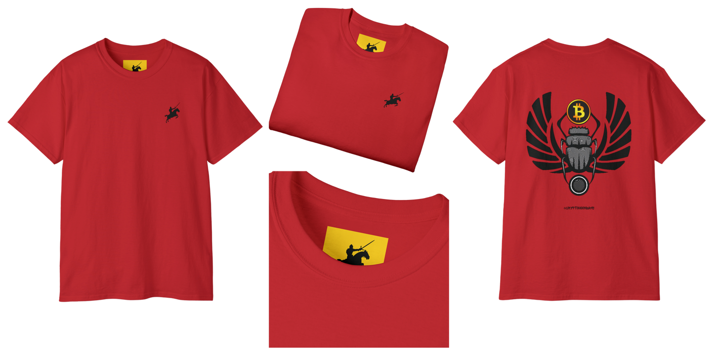 CRYPTO PHARAOH 009 - UNISEX COTTON T-SHIRT