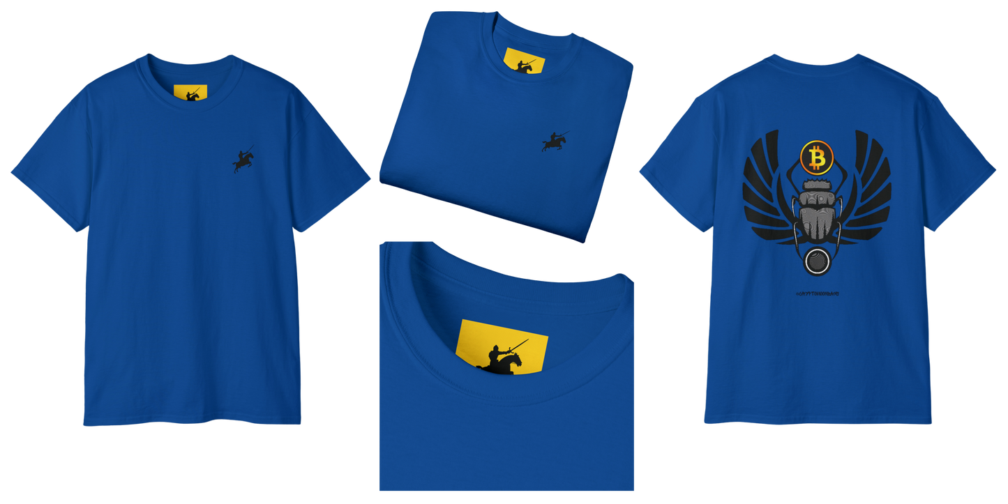 CRYPTO PHARAOH 009 - UNISEX COTTON T-SHIRT