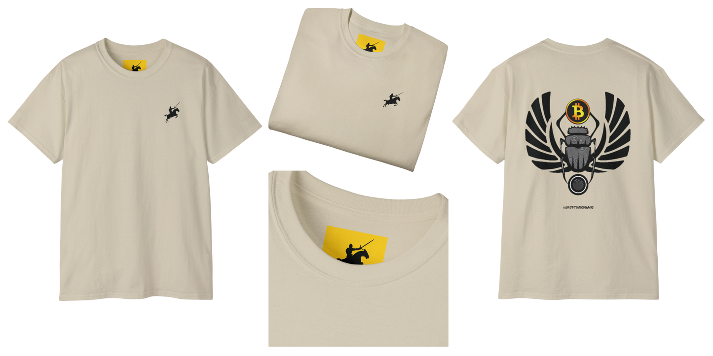 CRYPTO PHARAOH 009 - UNISEX COTTON T-SHIRT