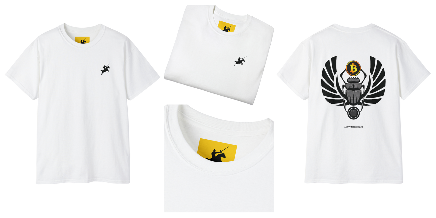 CRYPTO PHARAOH 009 - UNISEX COTTON T-SHIRT